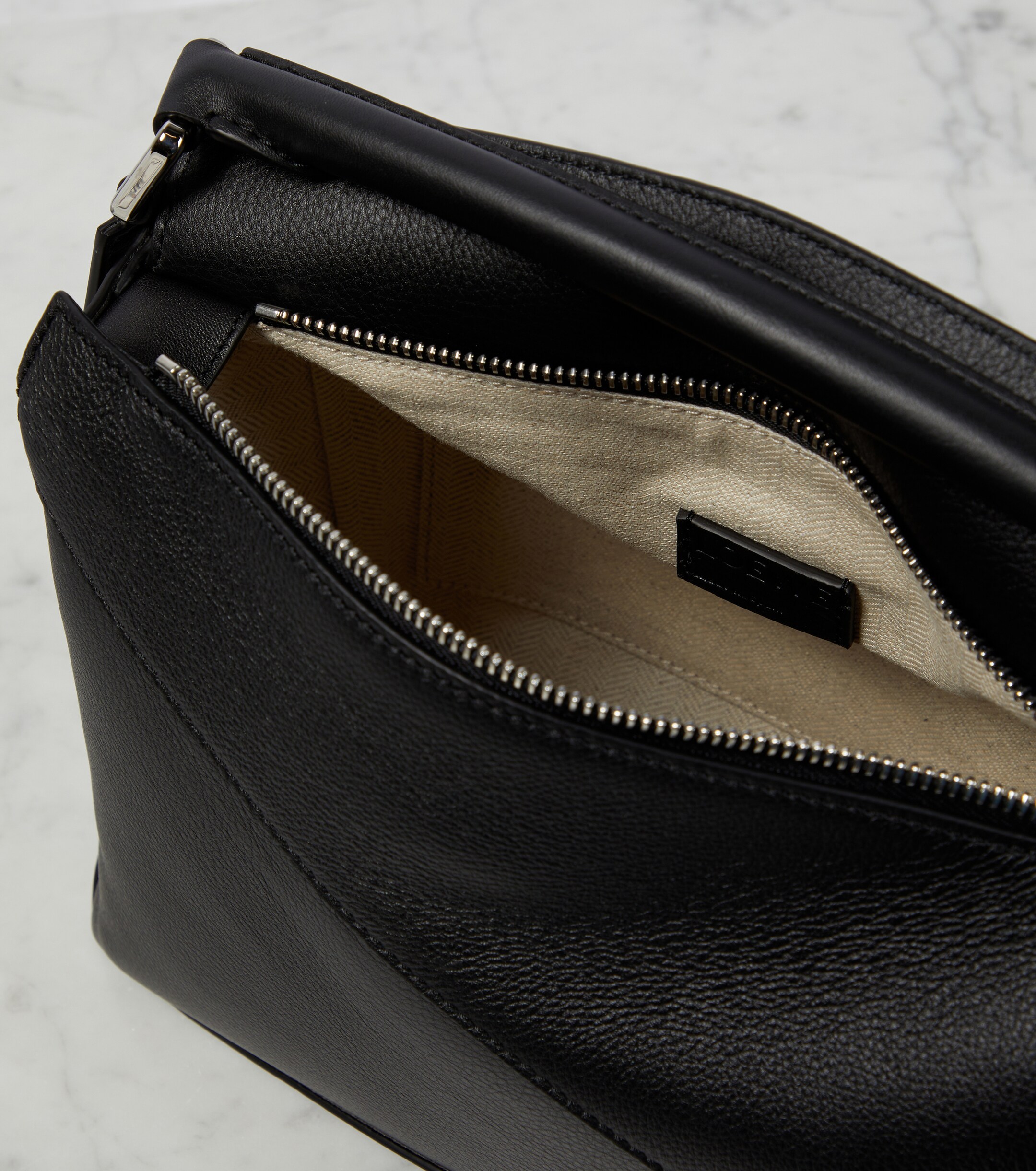 Loewe Puzzle Edge Small leather top-handle bag