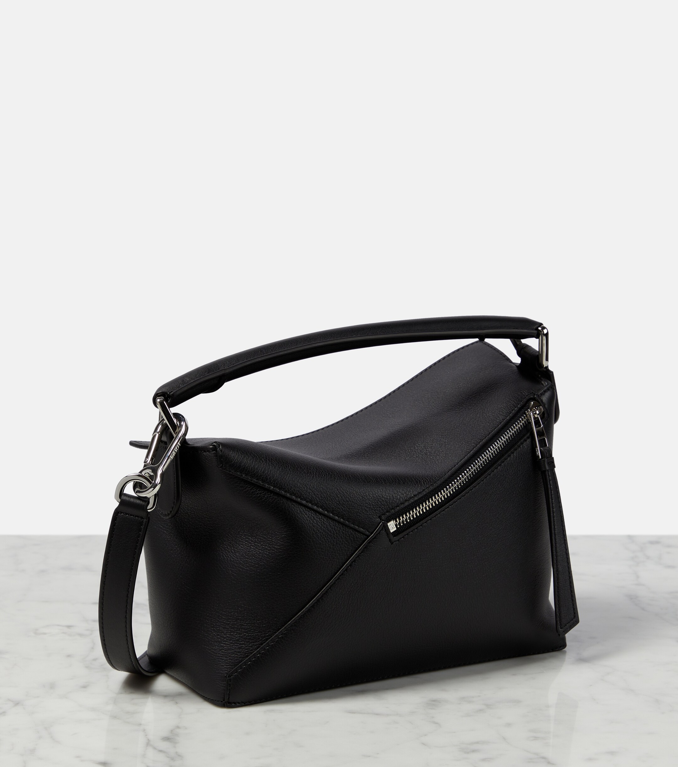 Loewe Puzzle Edge Small leather top-handle bag