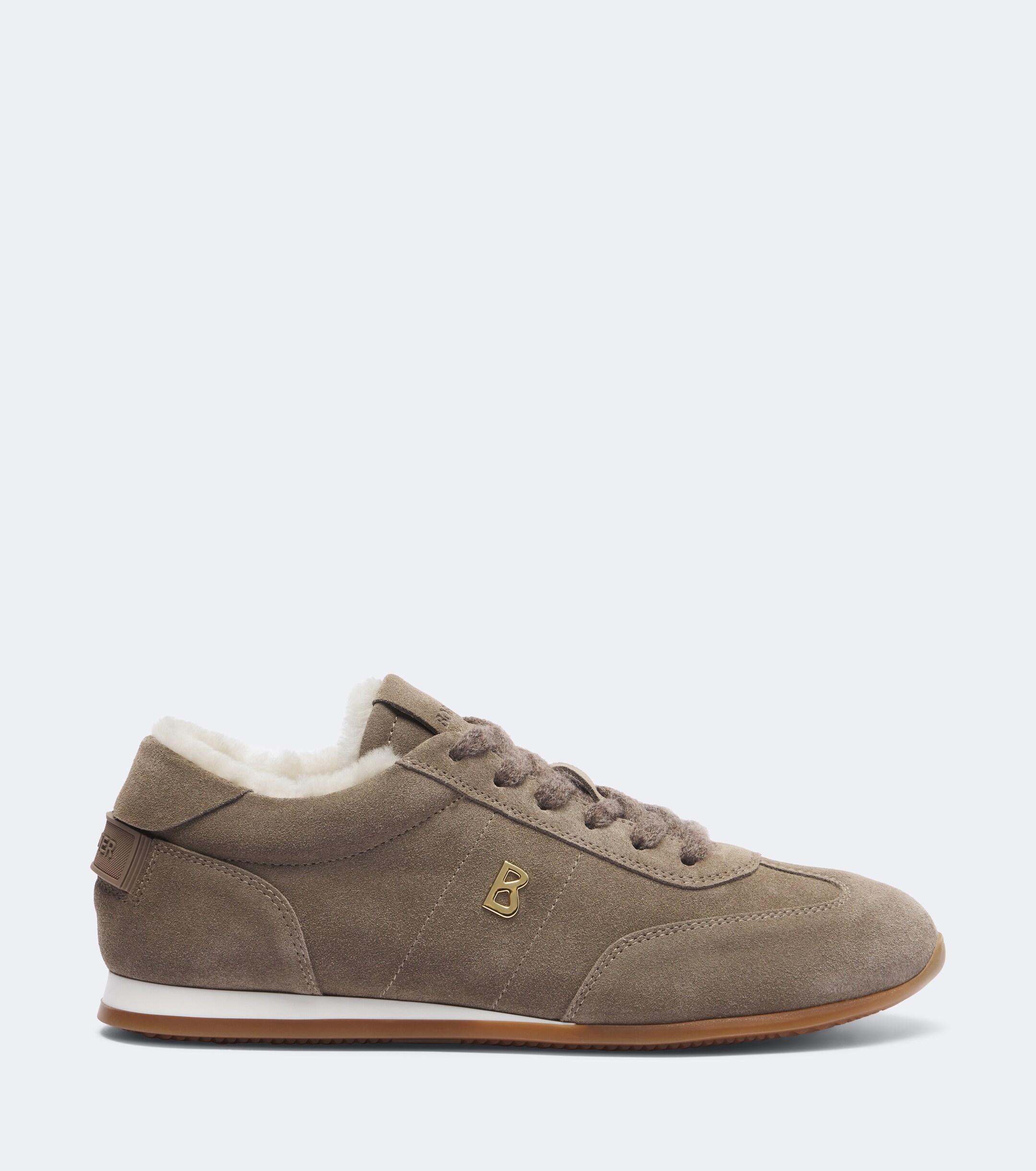 BOGNER Bogner Valencia shearling-lined suede sneakers