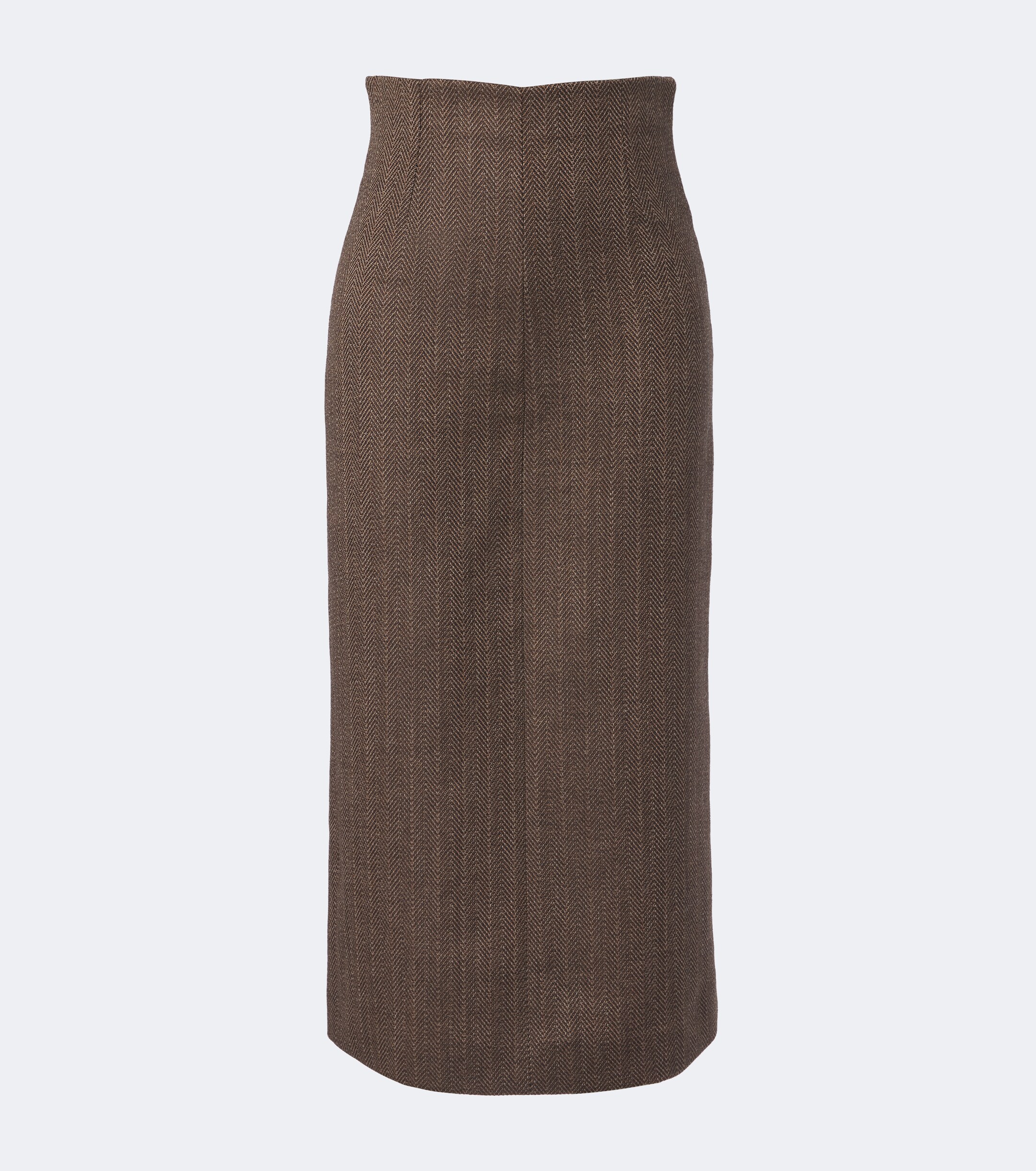 Maison Margiela Maison Margiela Herringbone virgin wool midi skirt