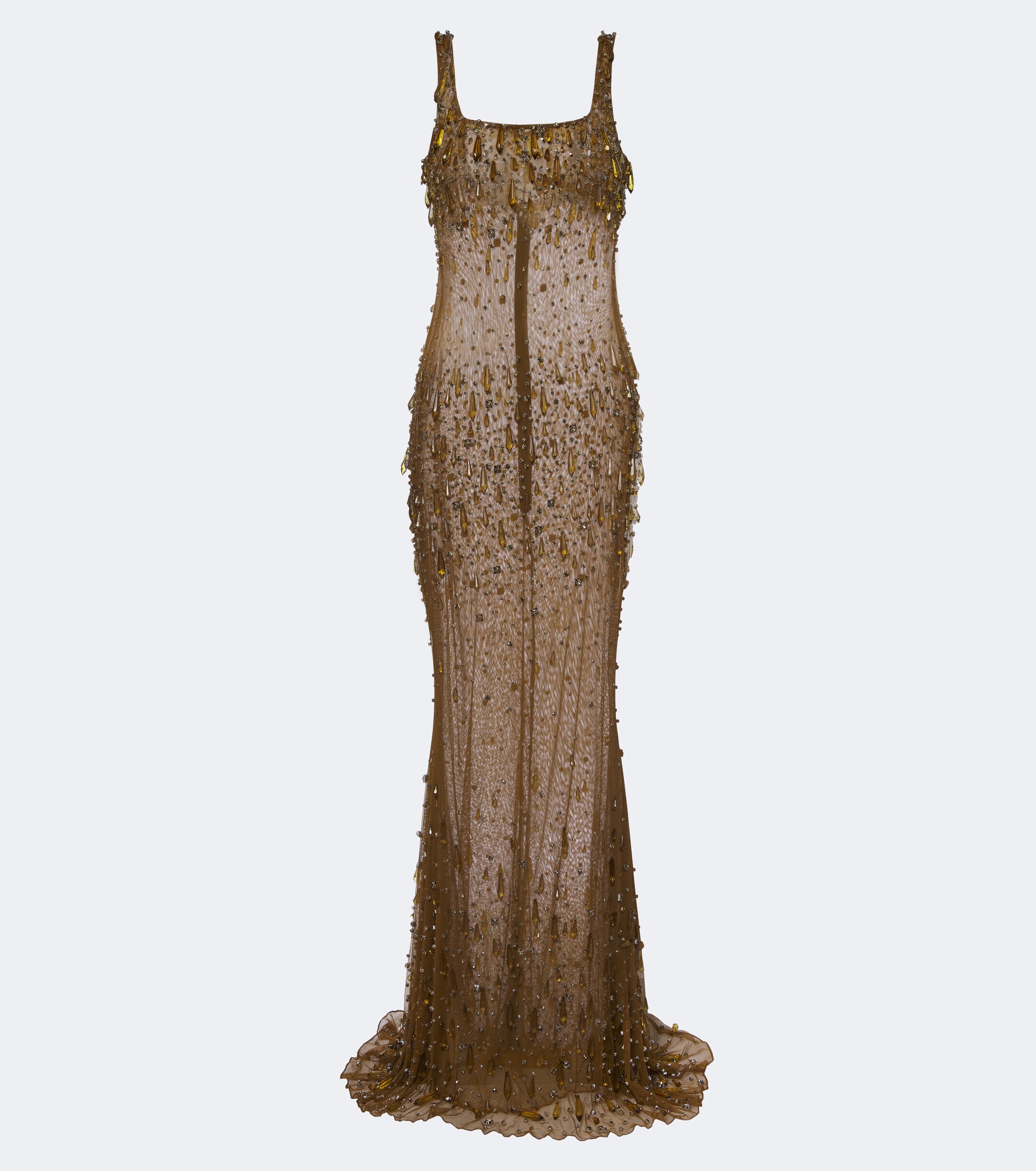 Retrofête Retrofête Zanie crystal-embellished gown