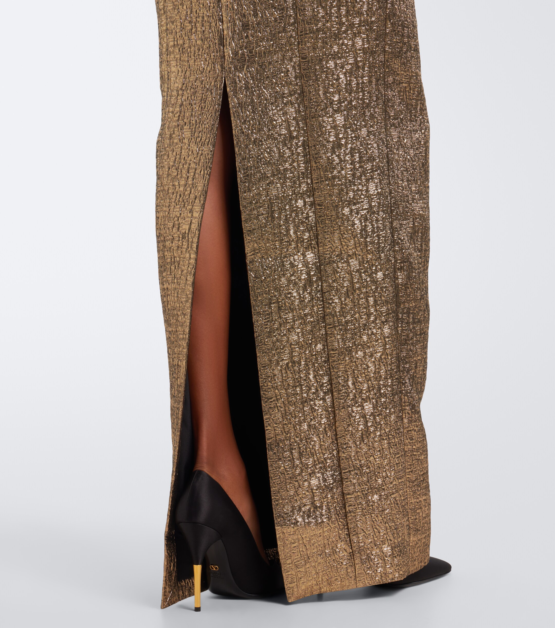 Roland Mouret Roland Mouret Lamé jacquard gown