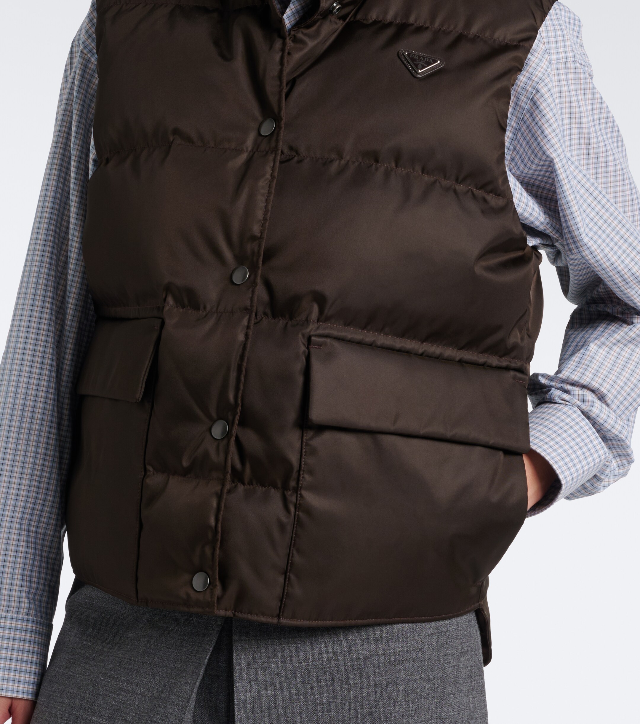 Prada Prada Re-Nylon down vest