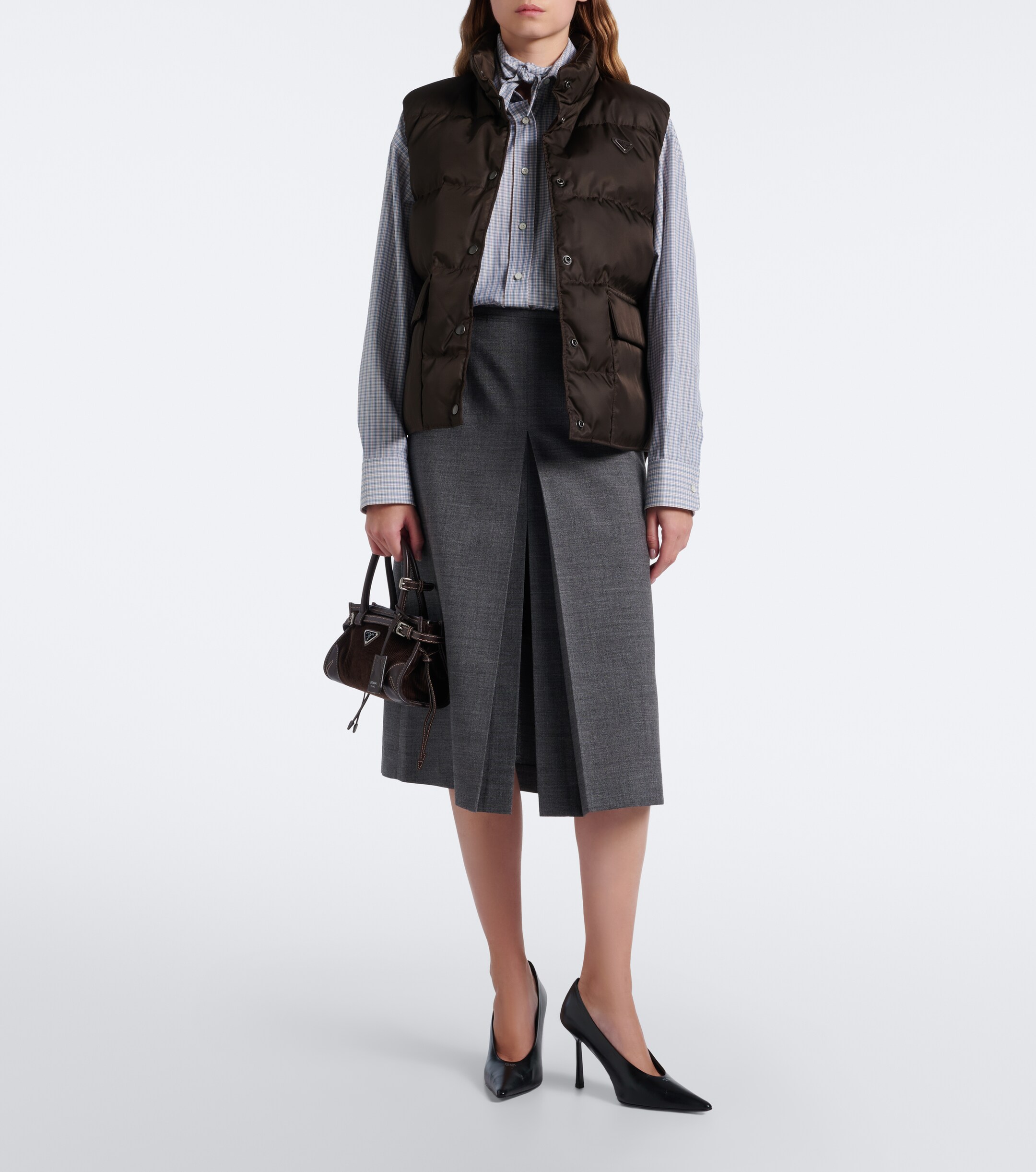 Prada Prada Re-Nylon down vest