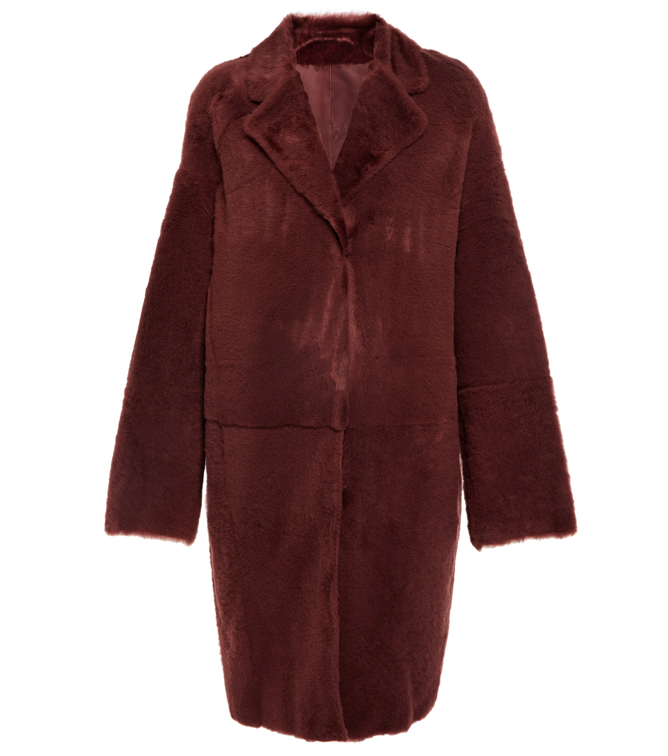 Yves Salomon Reversible shearling coat thumbnail