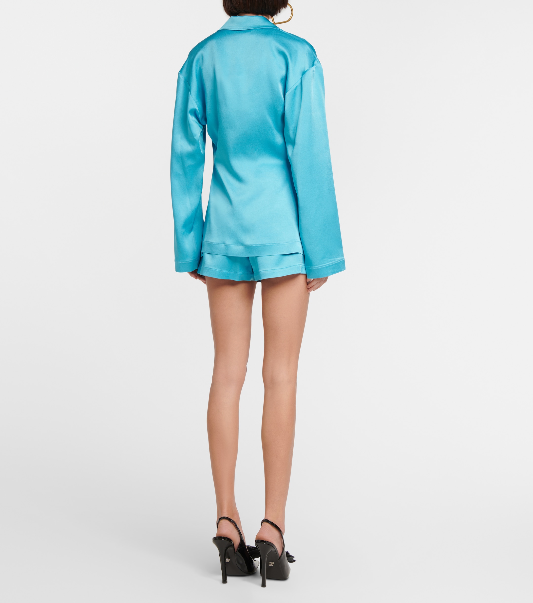 Blumarine Satin top