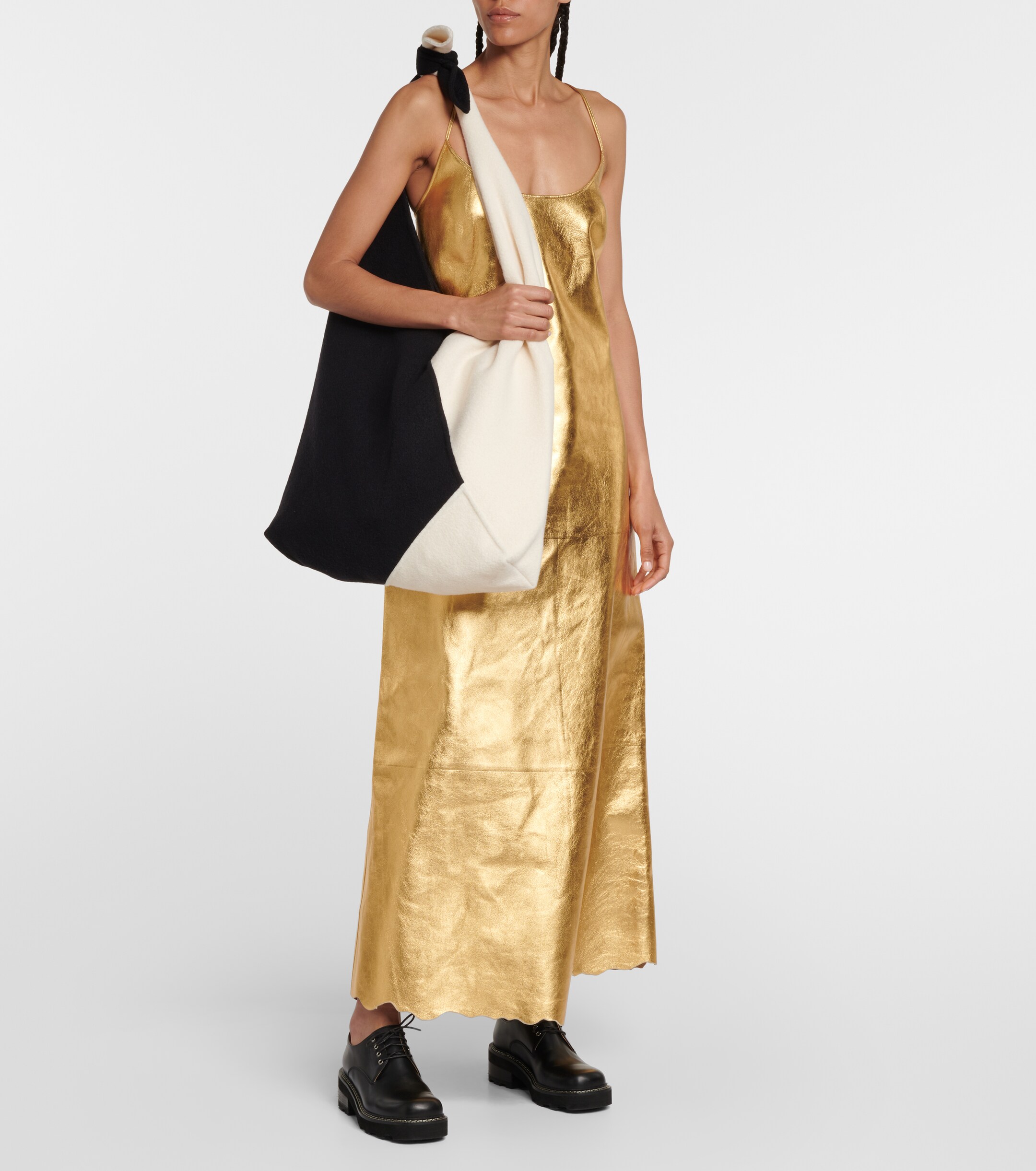 Gabriela Hearst Hildegard cashmere tote bag