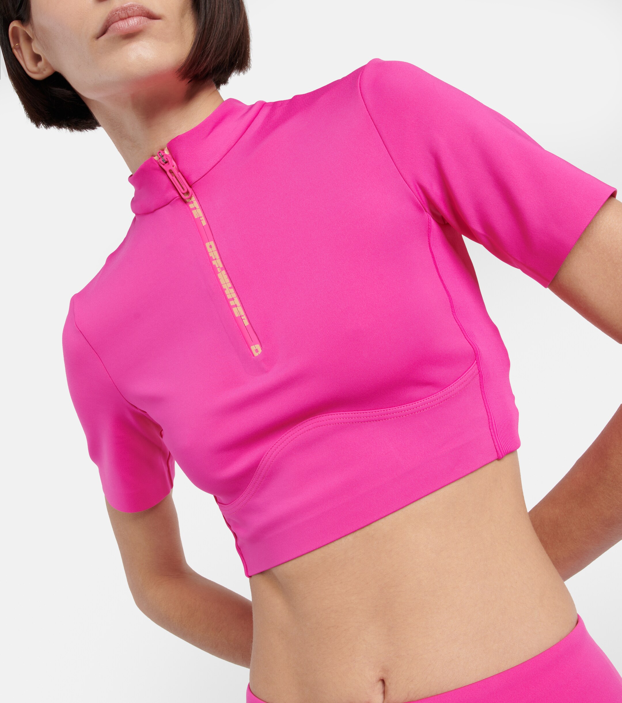 Off-White Logo crop top thumbnail