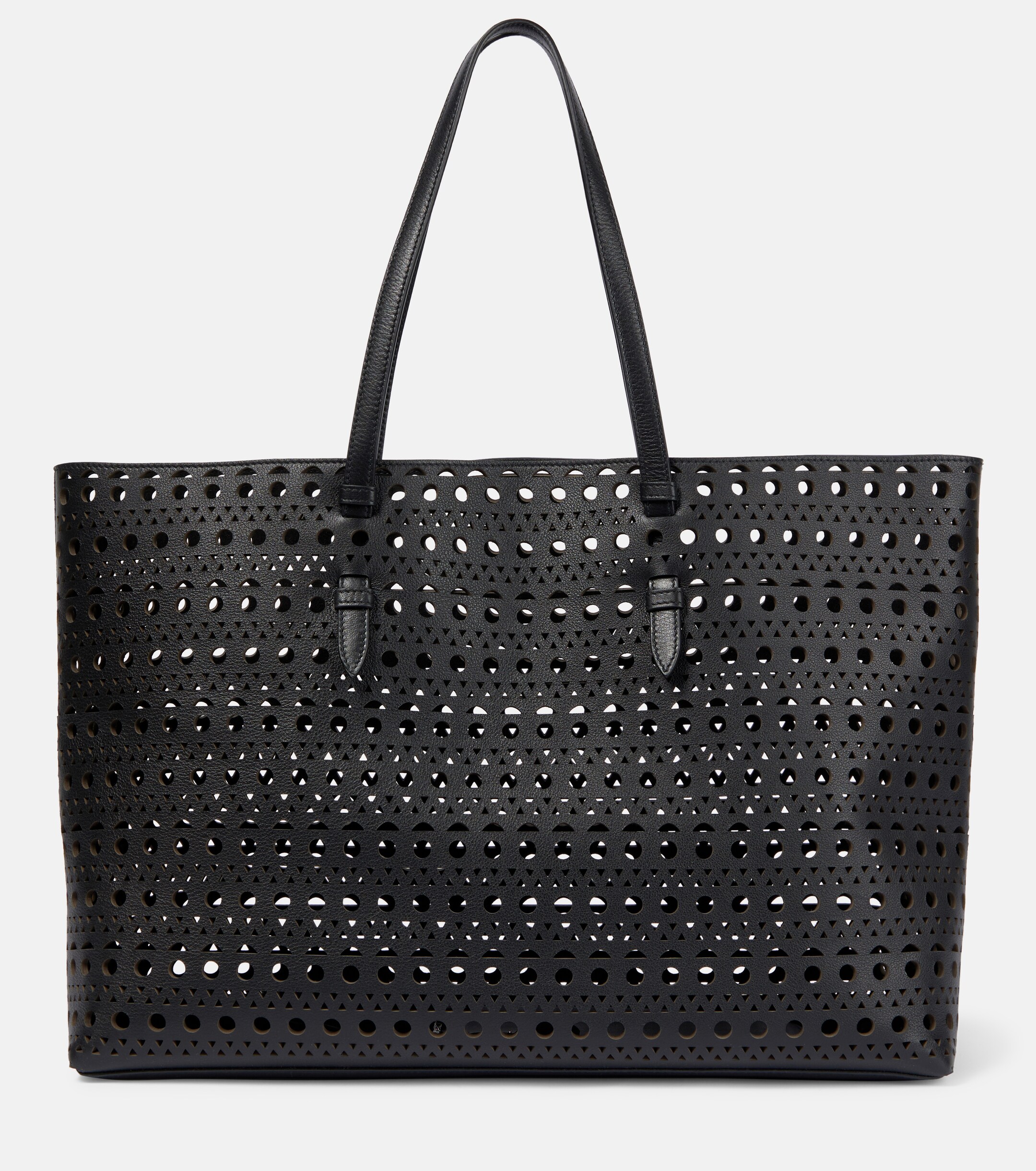 Alaïa Le Mina 44 Vienne leather tote bag