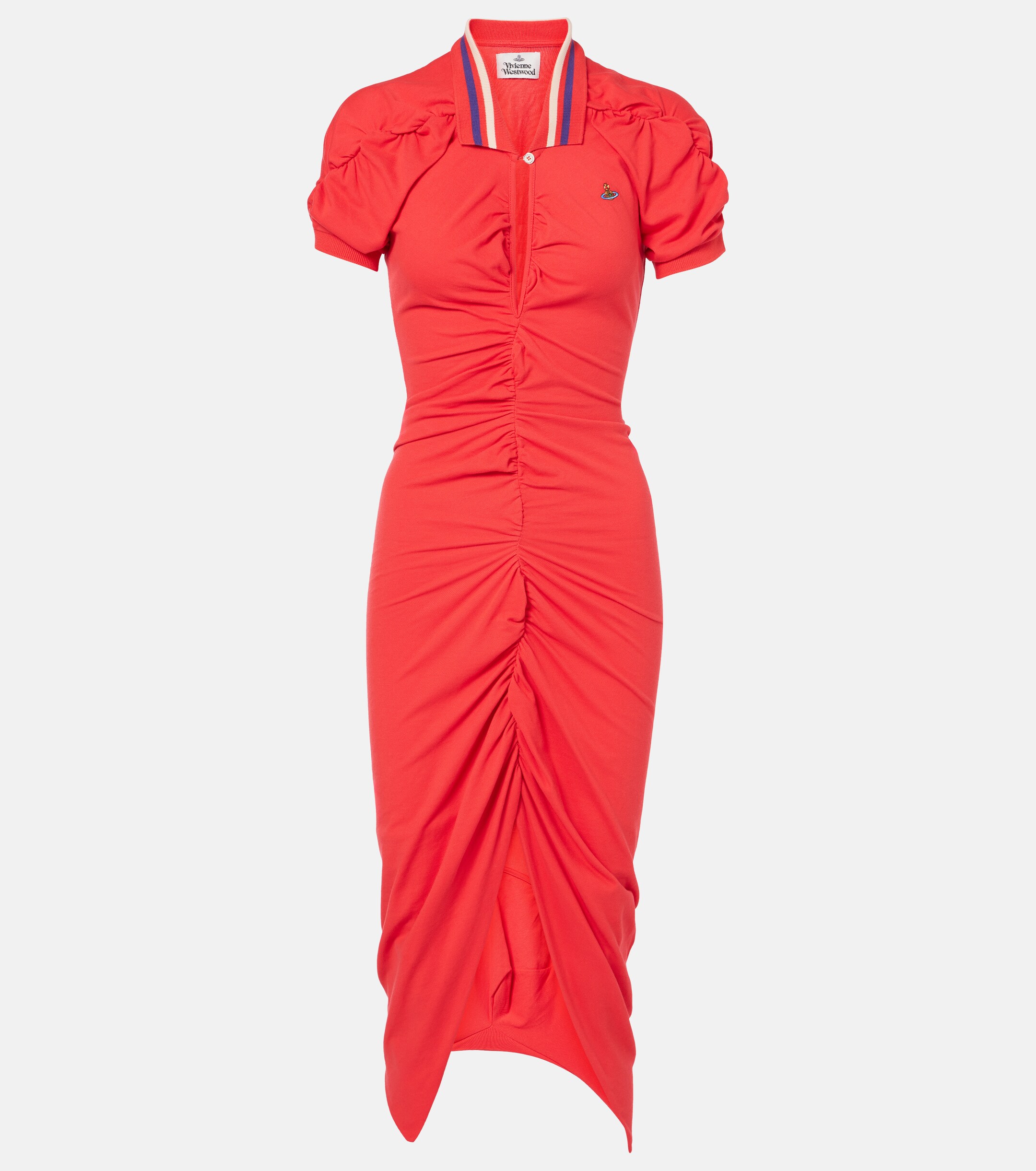 seam corset denim flare dress Vivienne Love Circle Midi Dress in Stretch Poplin – Draper James