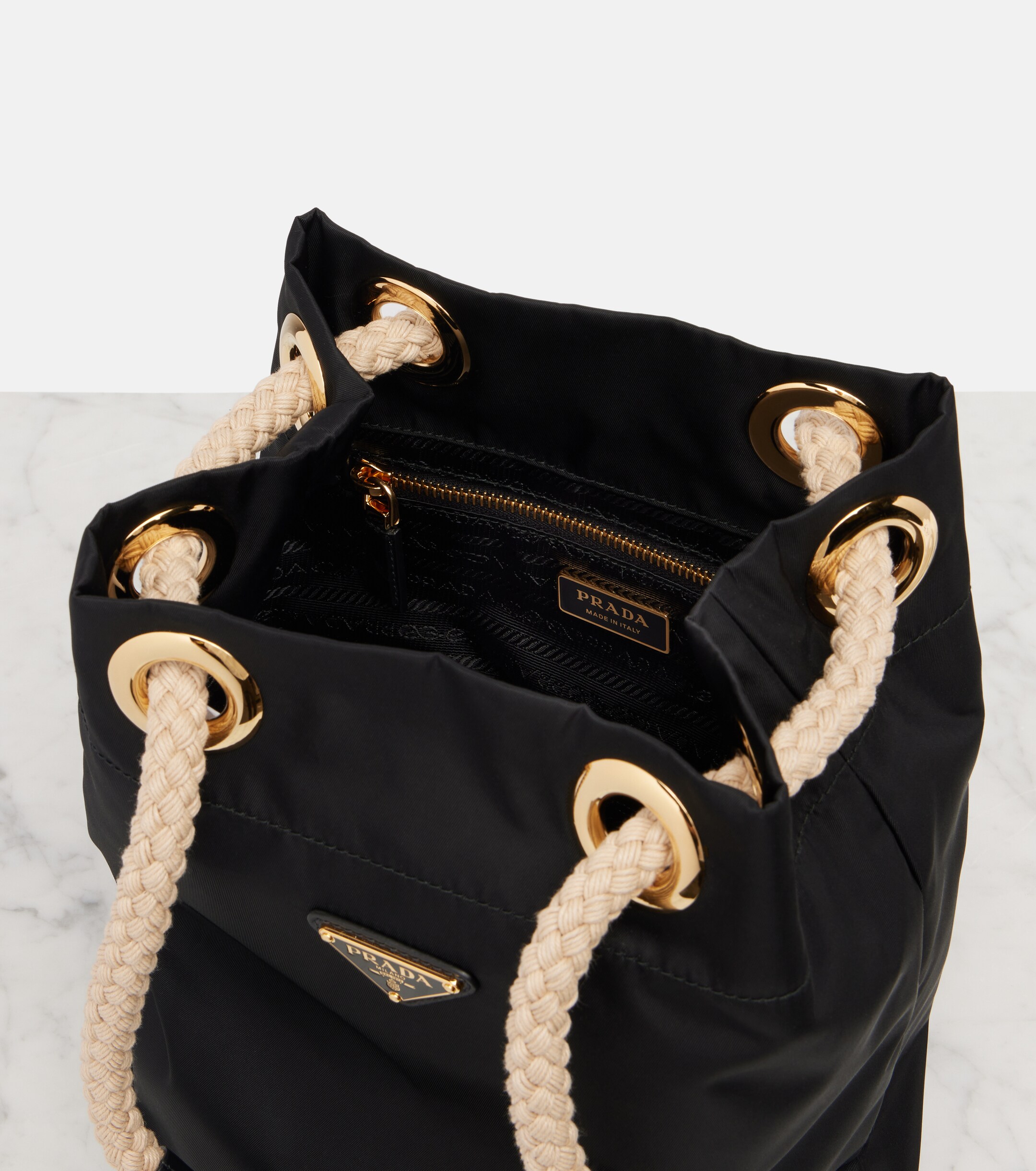 Prada Prada Mariner Re-Nylon Small bucket bag