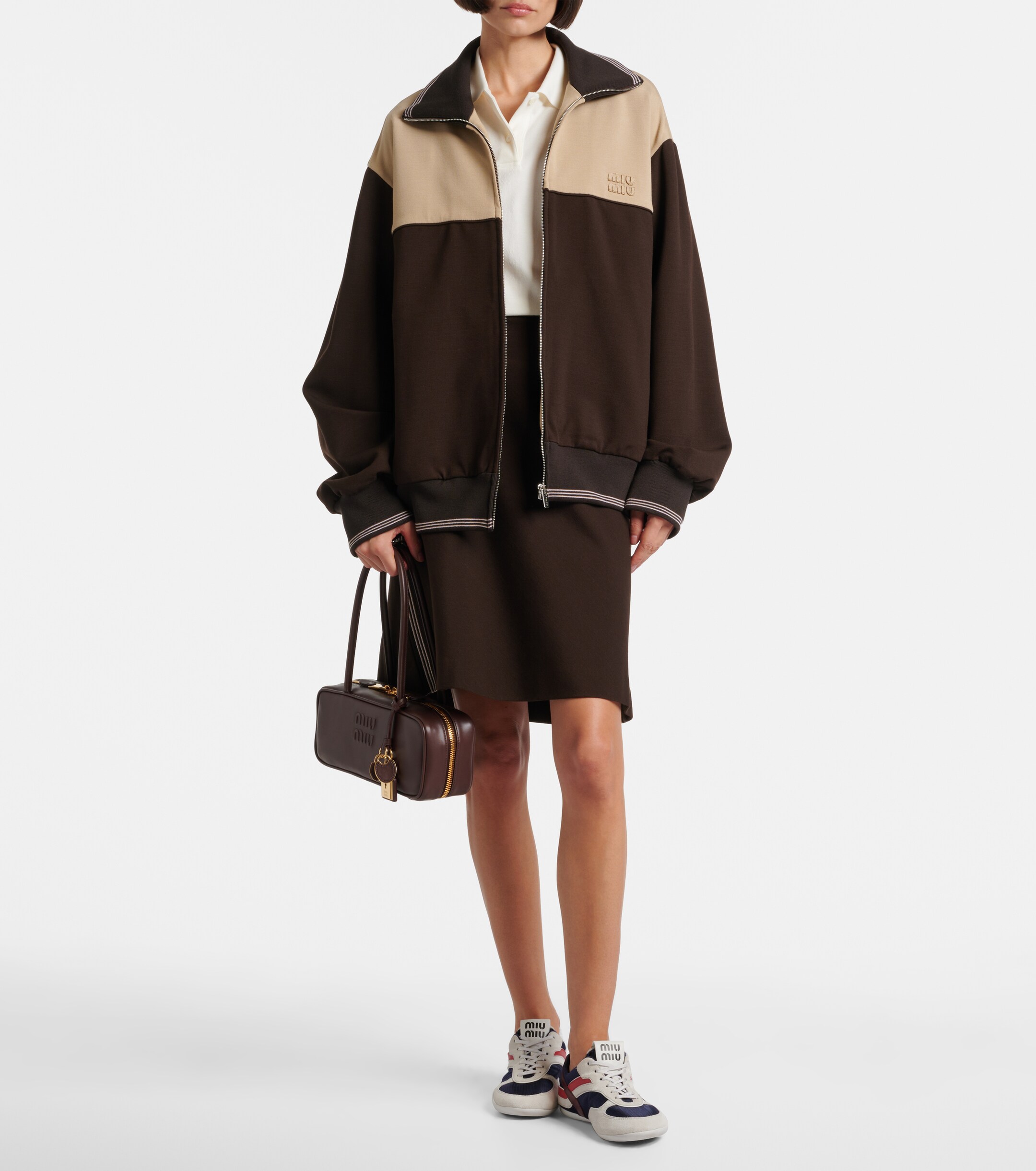 Miu Miu Beau leather shoulder bag