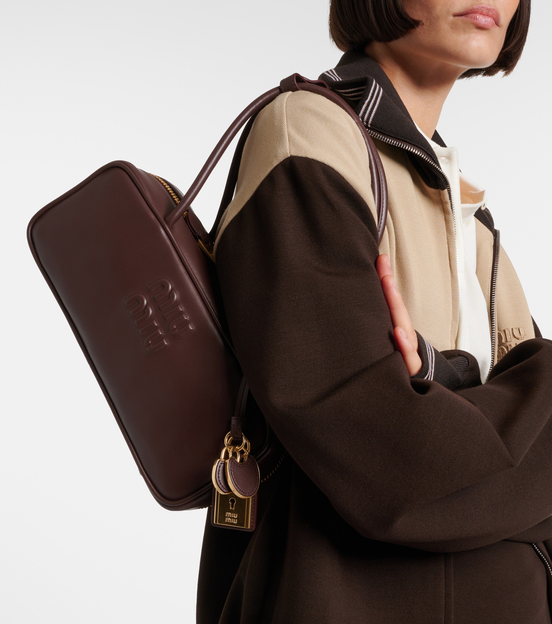 Miu Miu Beau leather shoulder bag