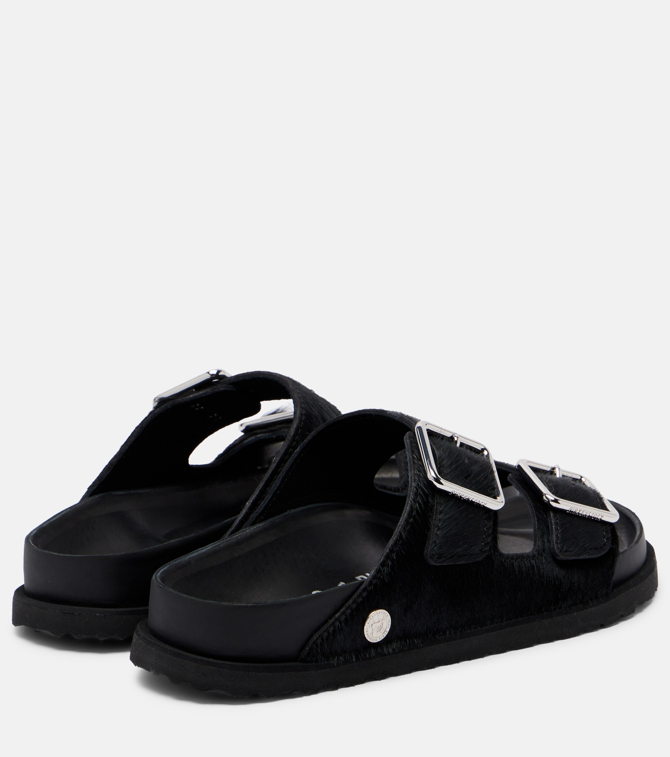 Birkenstock 1774 Arizona calf hair slides thumbnail