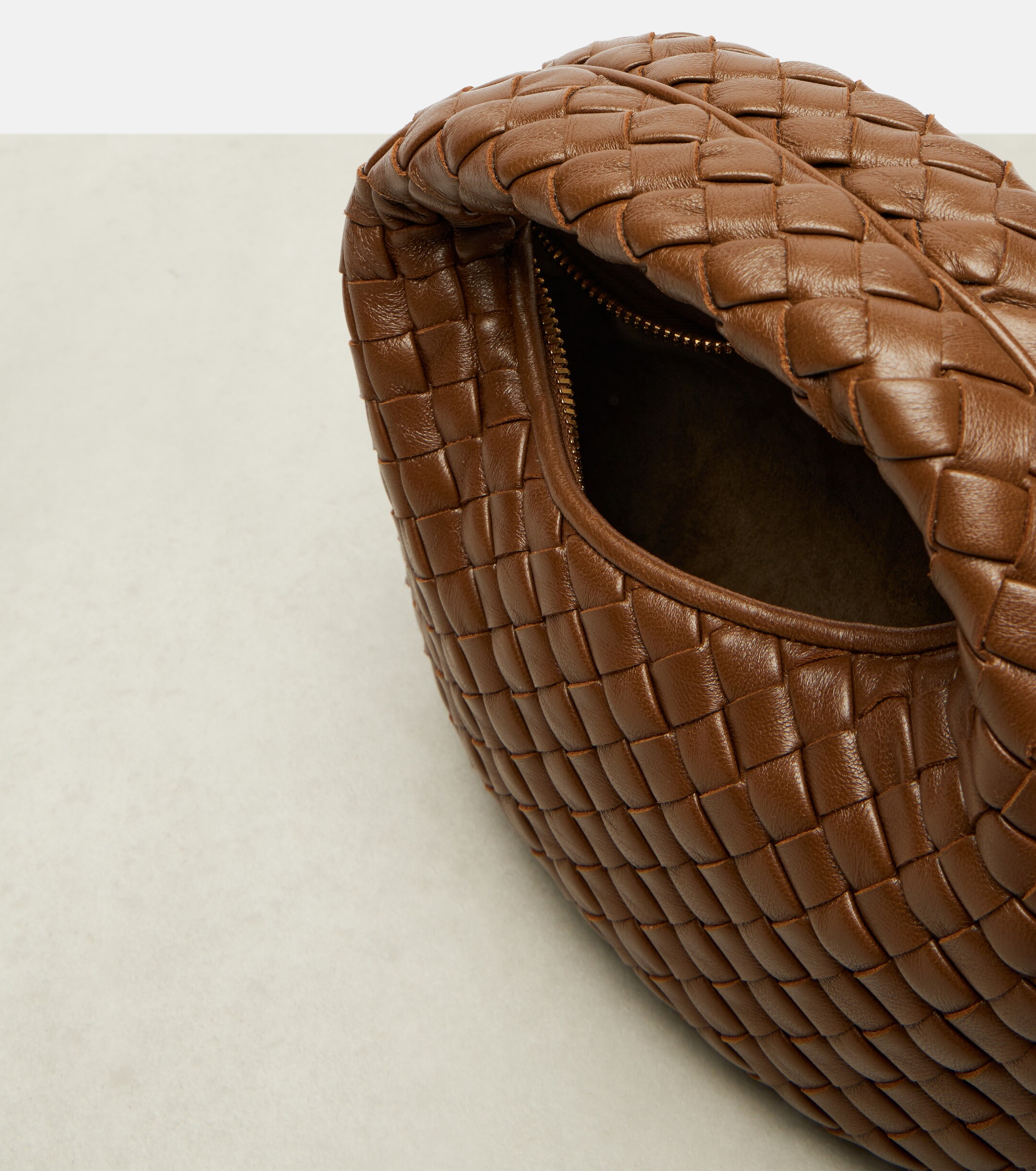 Bottega Veneta Baby Veneta leather top-handle bag