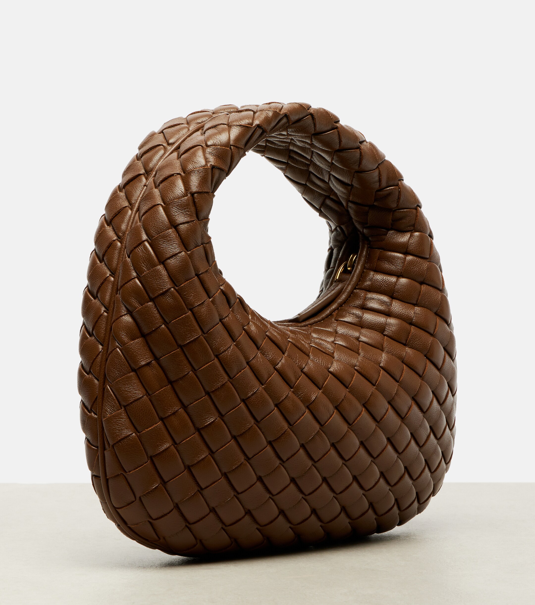 Bottega Veneta Baby Veneta leather top-handle bag