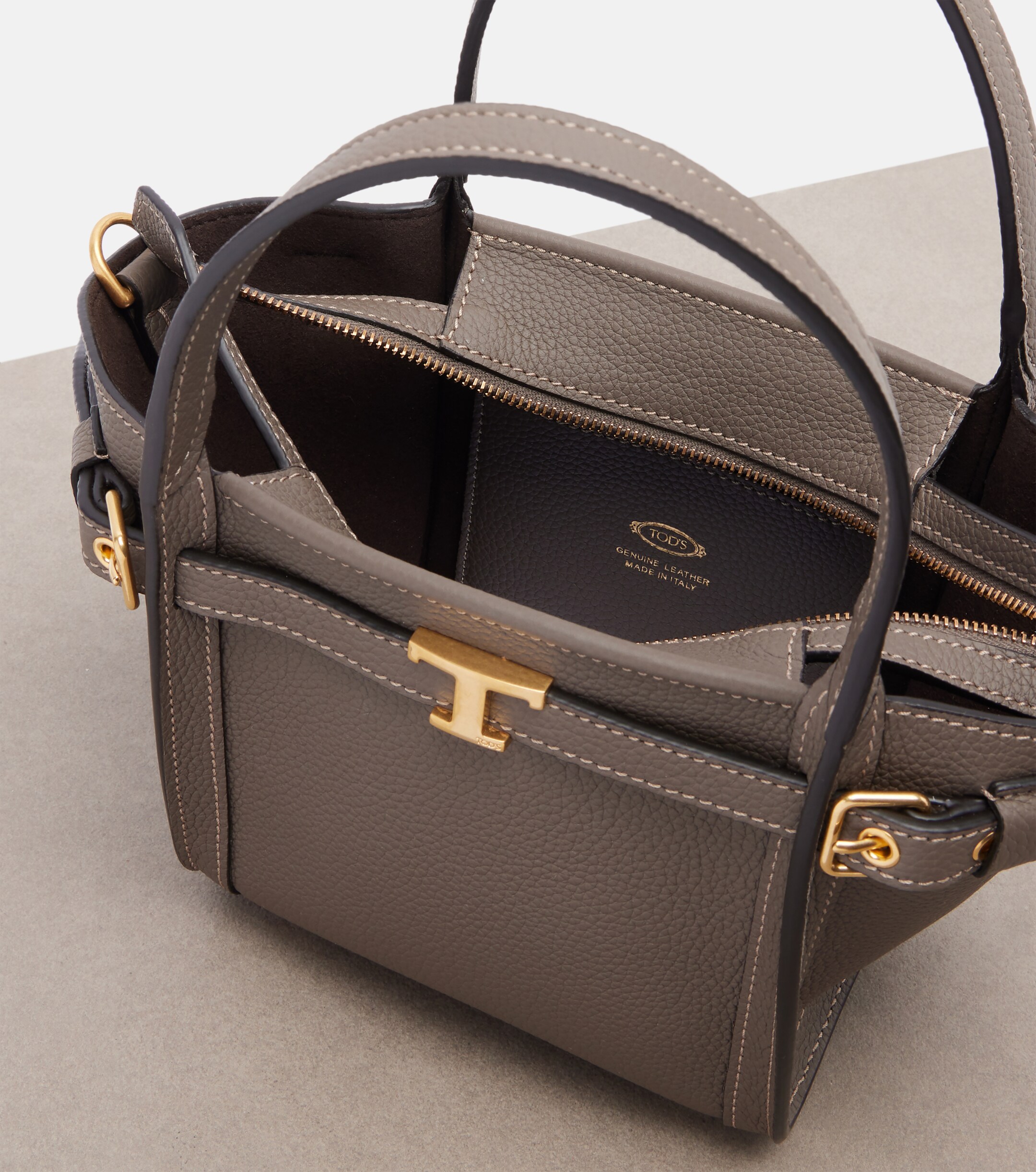 Tod's Tim Small leather top-handle bag