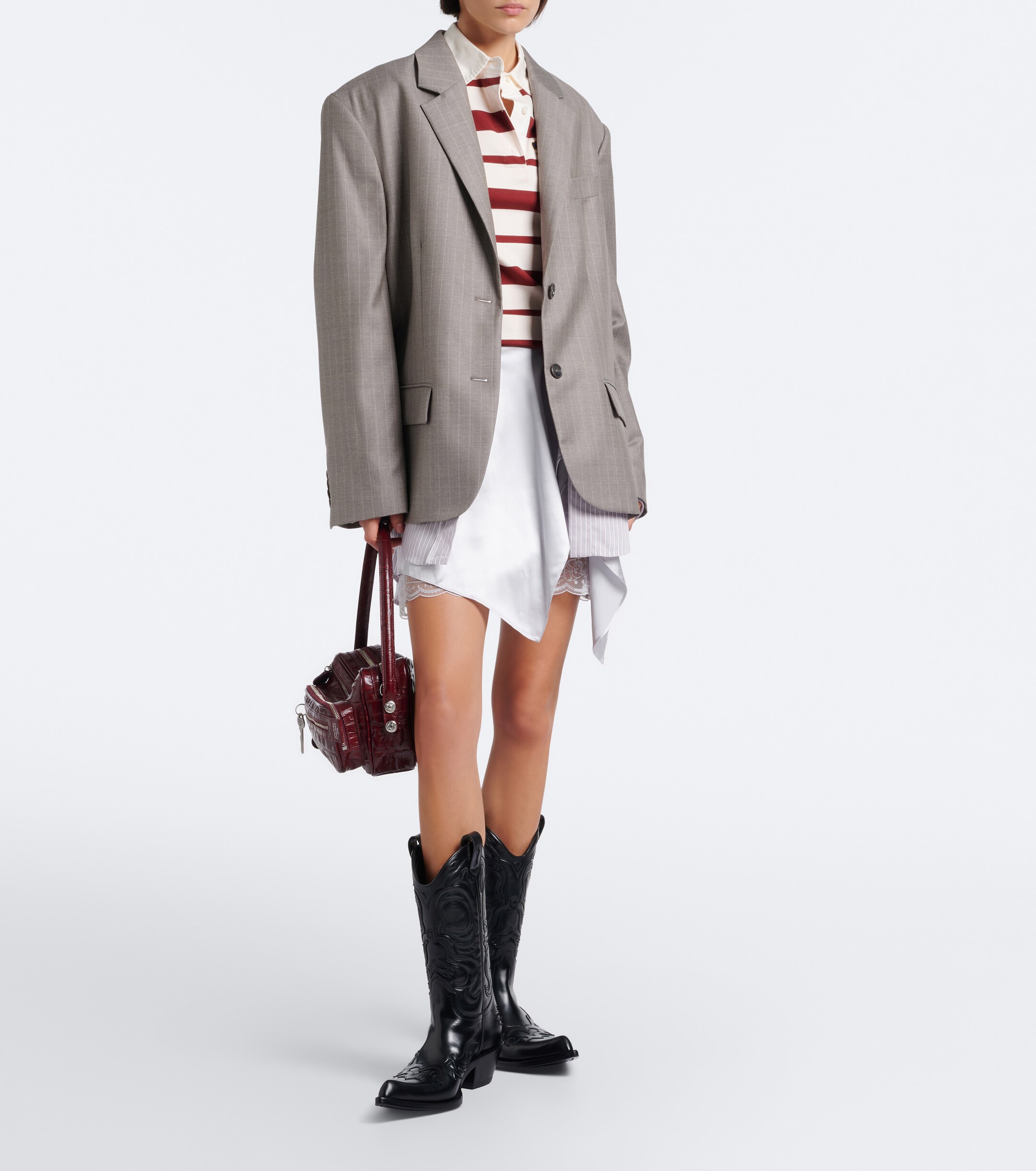 Acne Studios Acne Studios Bouni leather cowboy boots