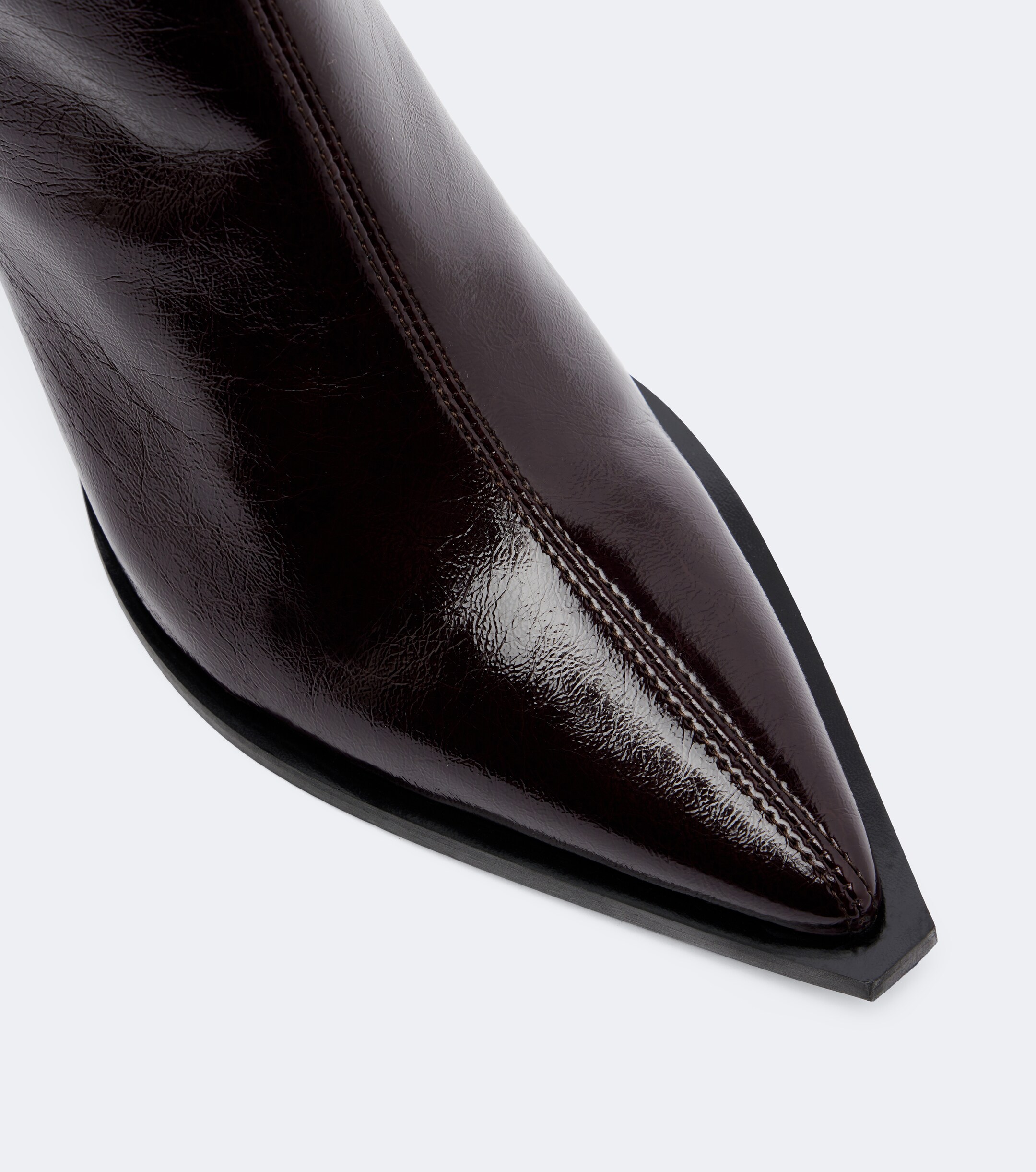 GANNI Ganni Ana textured ankle boots