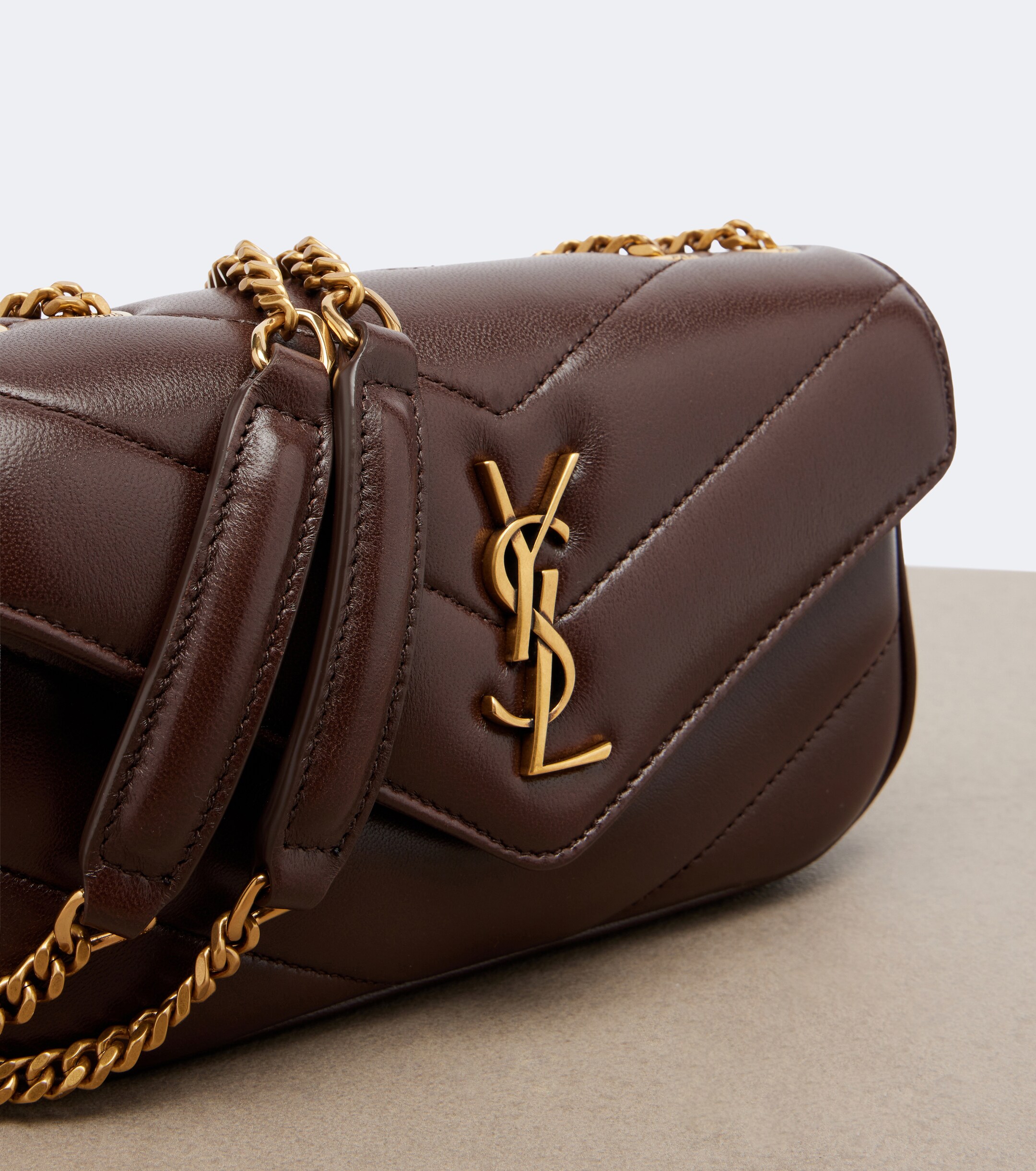 Saint Laurent Loulou Mini leather shoulder bag