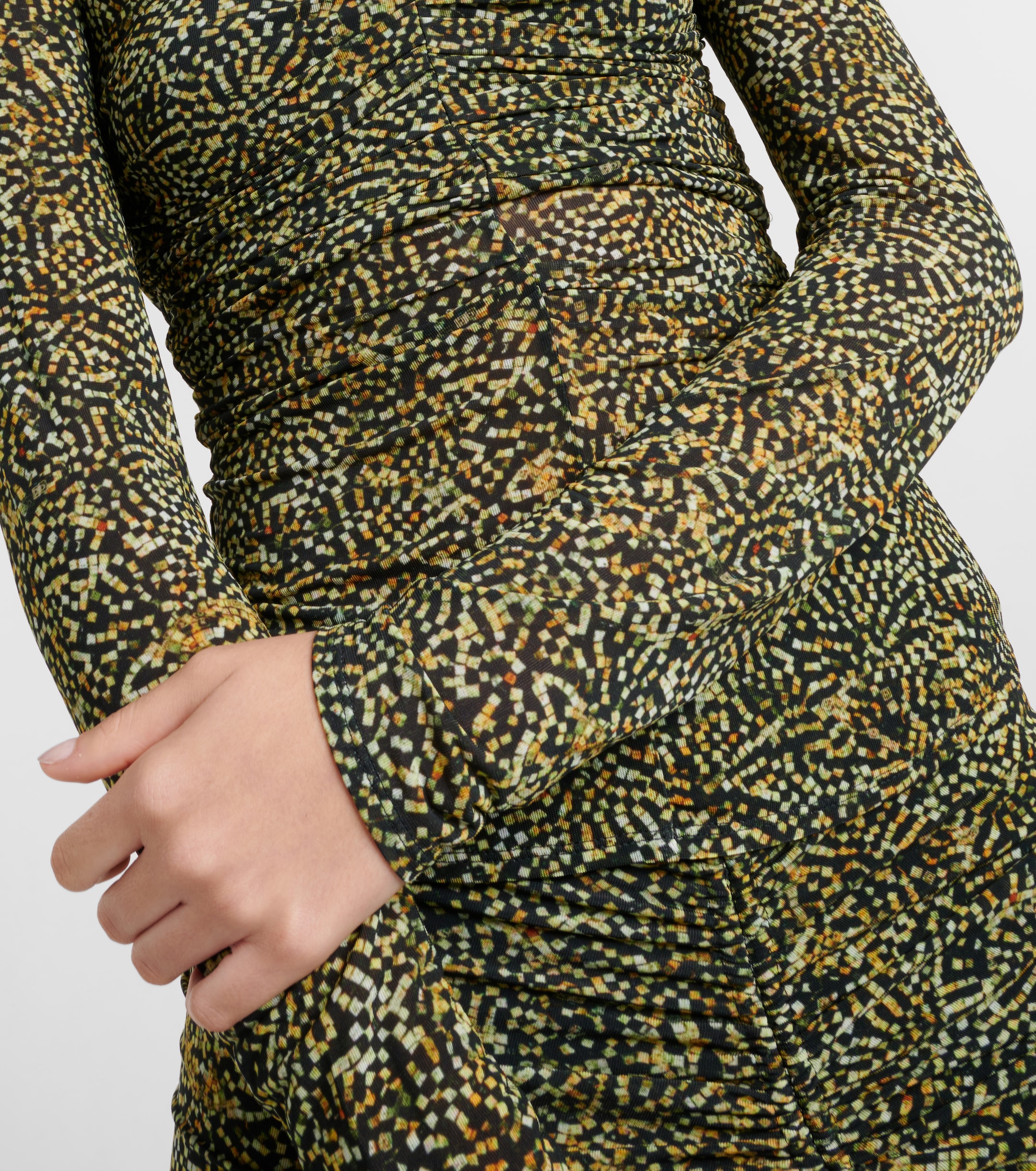 Isabel Marant Jalilagb draped jersey top