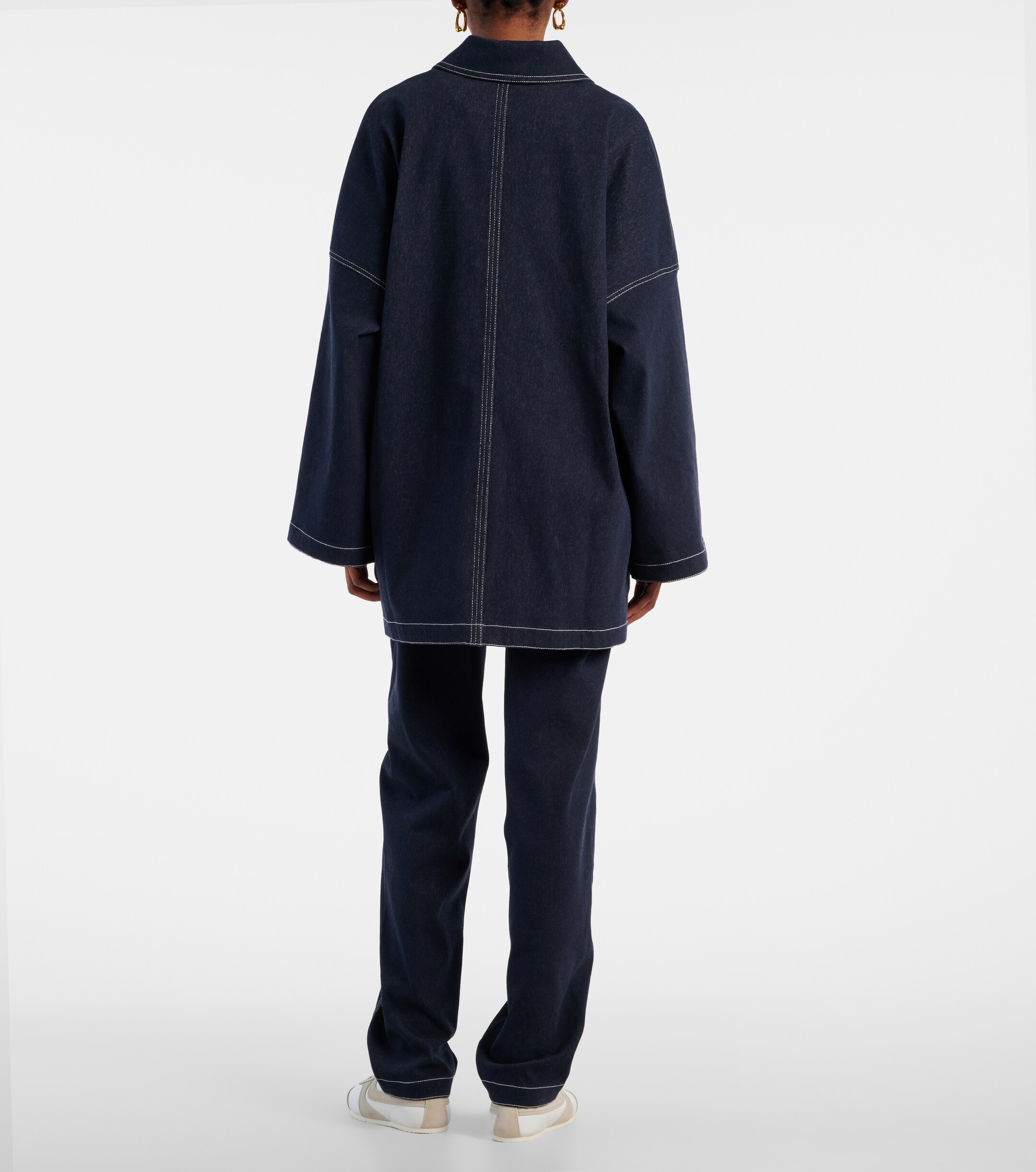 Max Mara Yen denim overshirt thumbnail