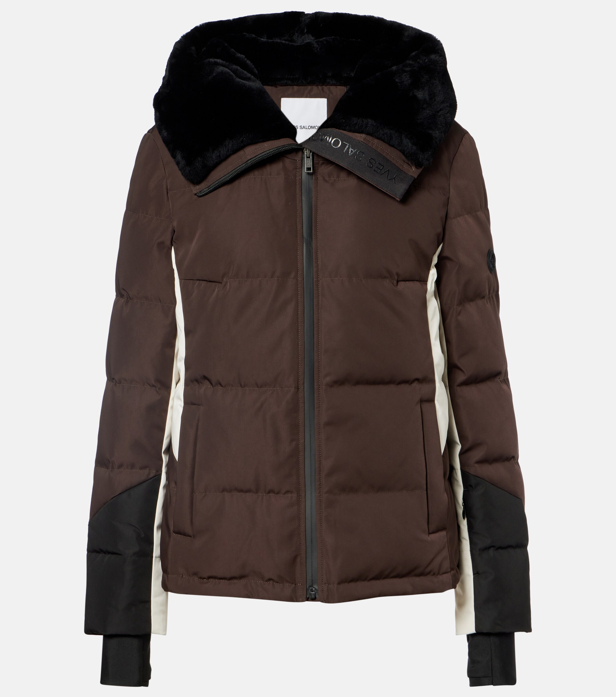 Yves Salomon Yves Salomon 64cm down-filled jacket
