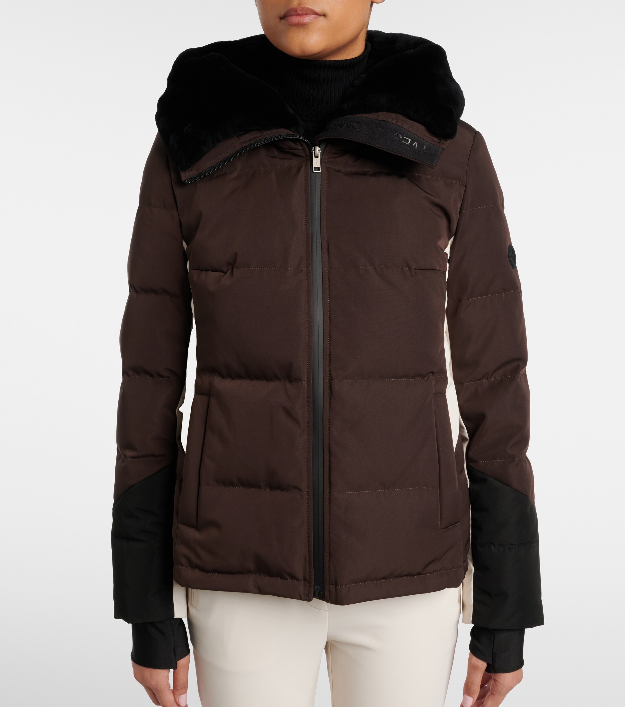 Yves Salomon Yves Salomon 64cm down-filled jacket