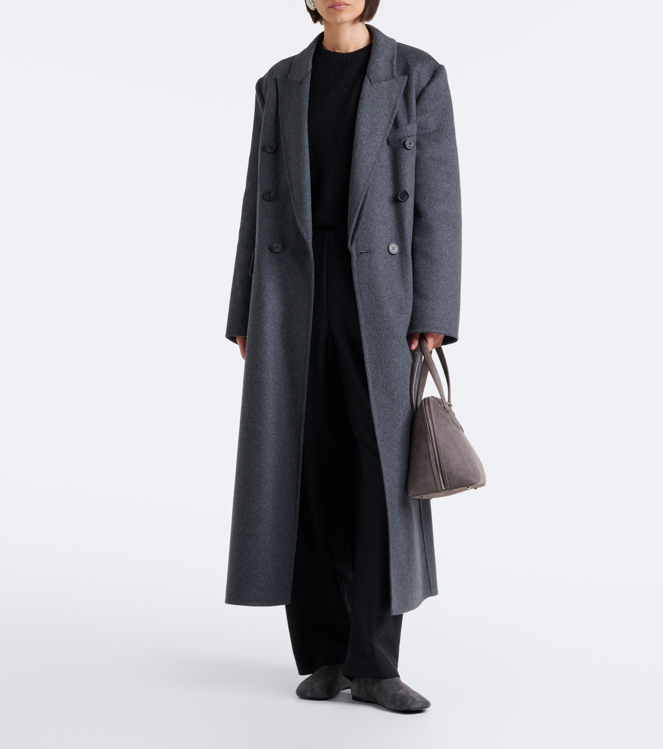 A.EMERY Harnick suede top handle bag