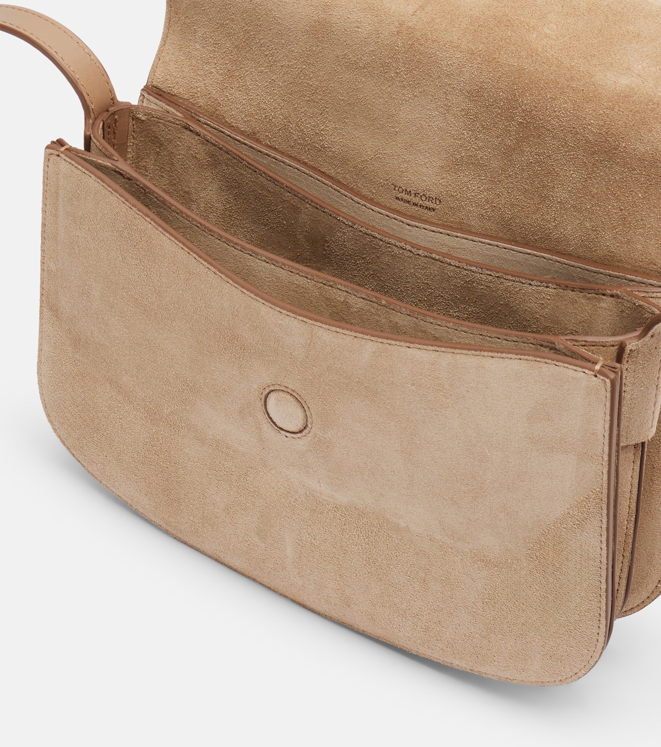 Tom Ford Kara Small suede crossbody bag