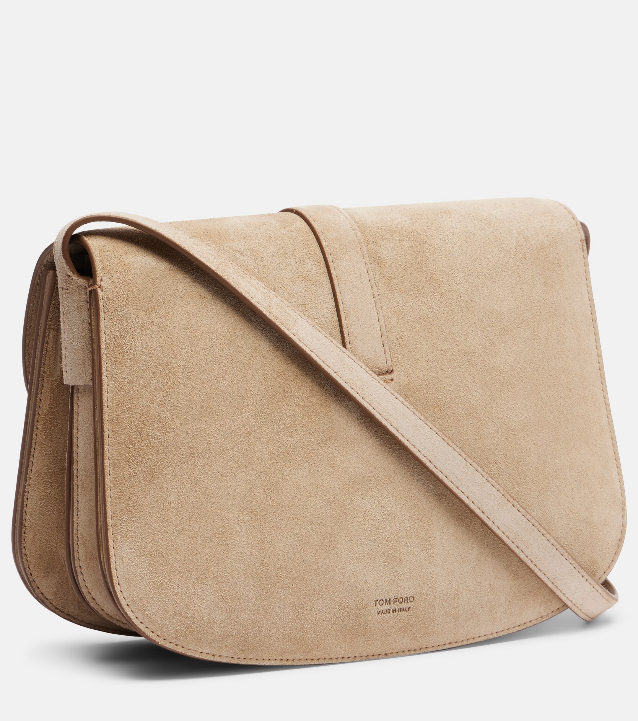 Tom Ford Kara Small suede crossbody bag
