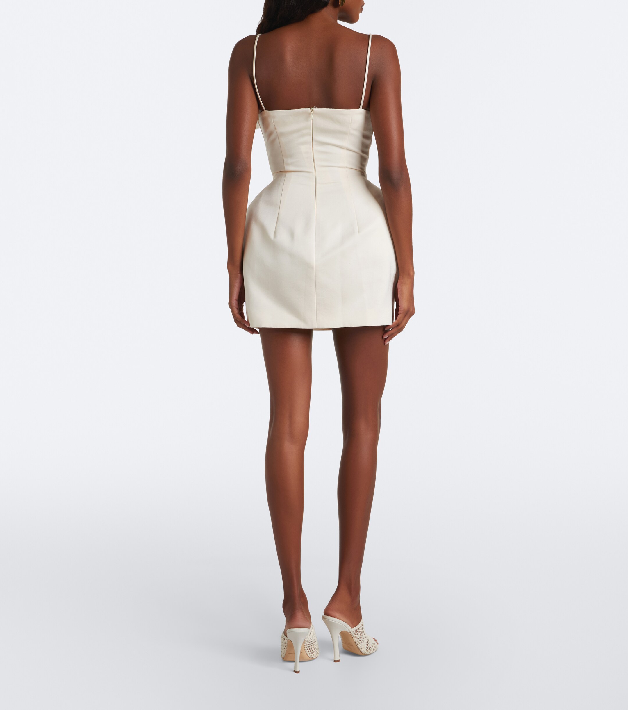 Magda Butrym Magda Butrym Draped cotton and silk corset dress