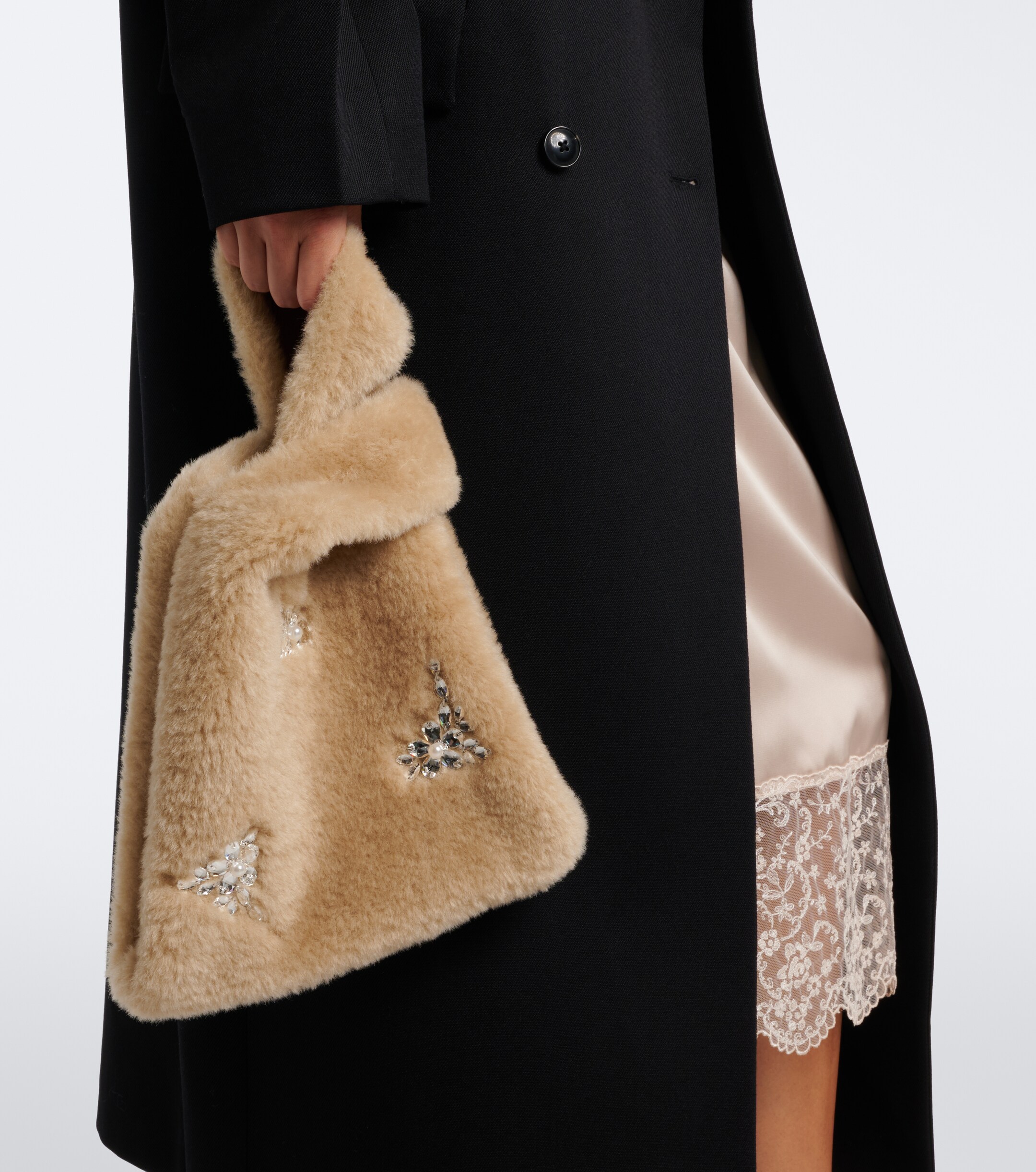 Simone Rocha Mini embellished shopper