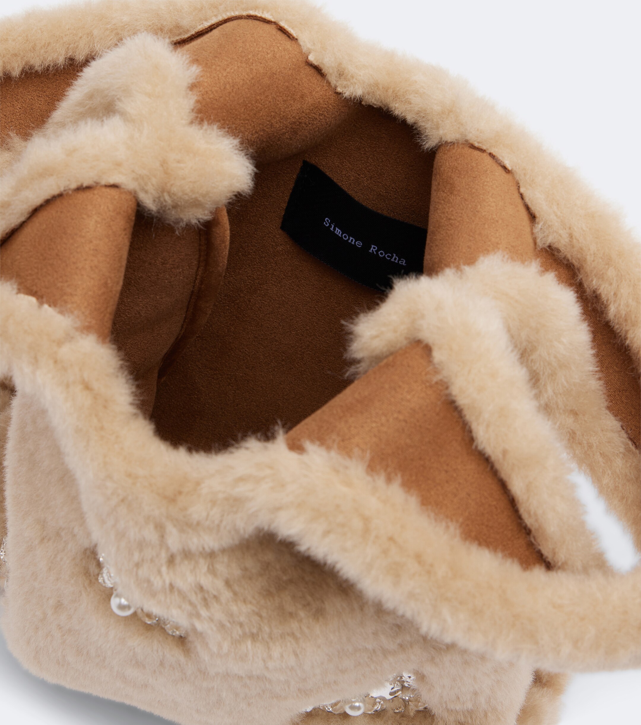 Simone Rocha Mini embellished shopper