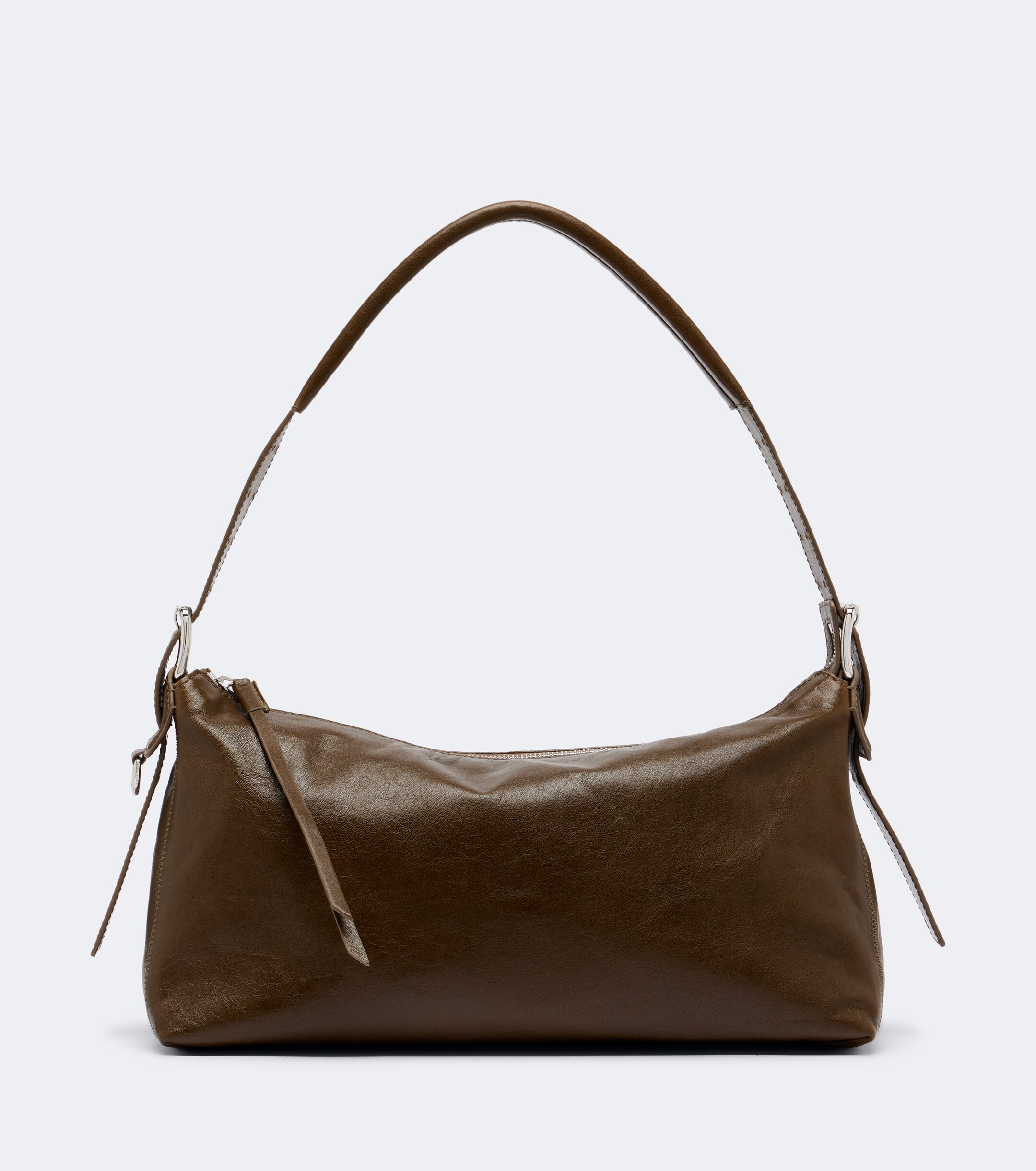 Lemaire Small belted leather shoulder bag