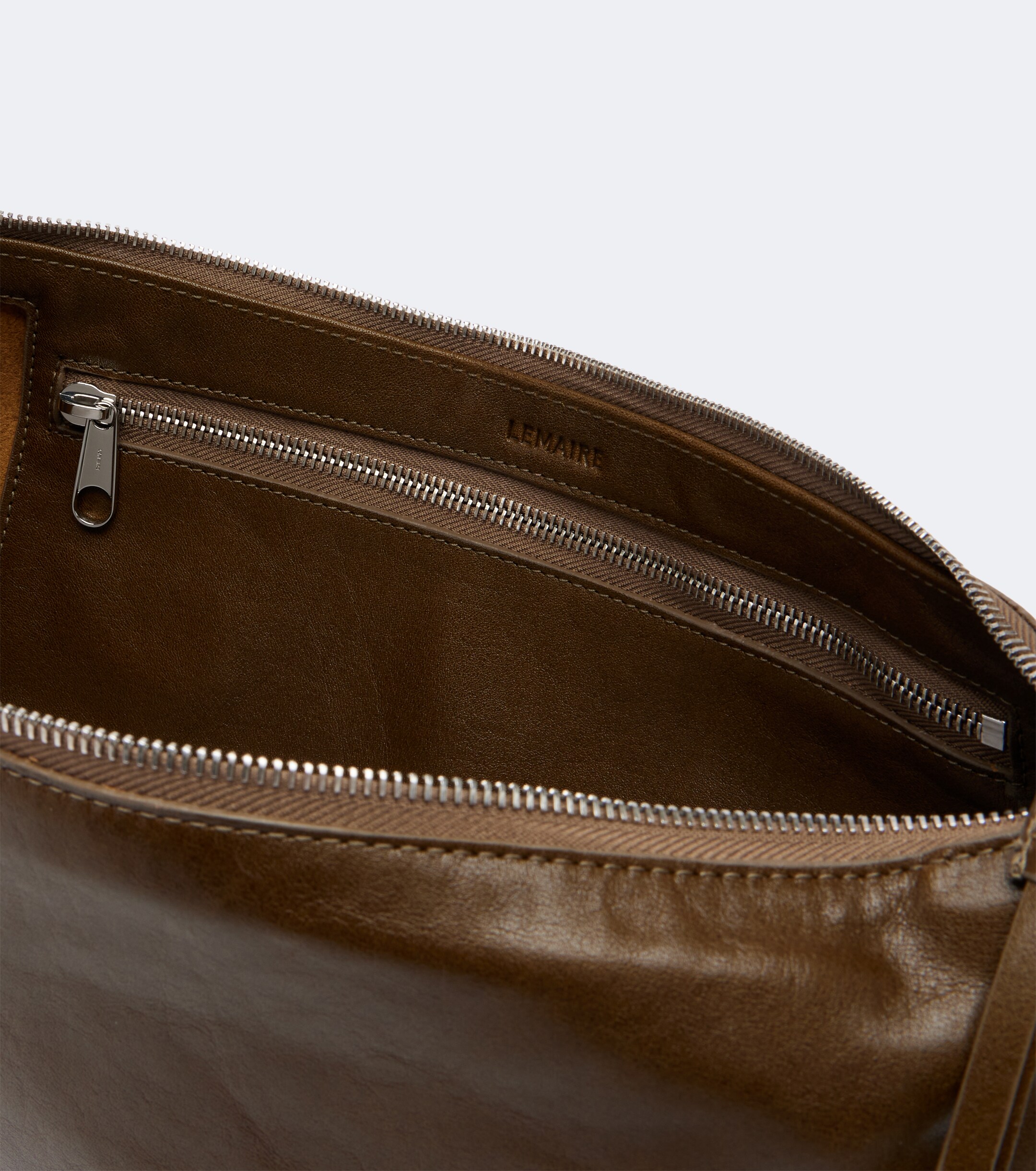 Lemaire Small belted leather shoulder bag