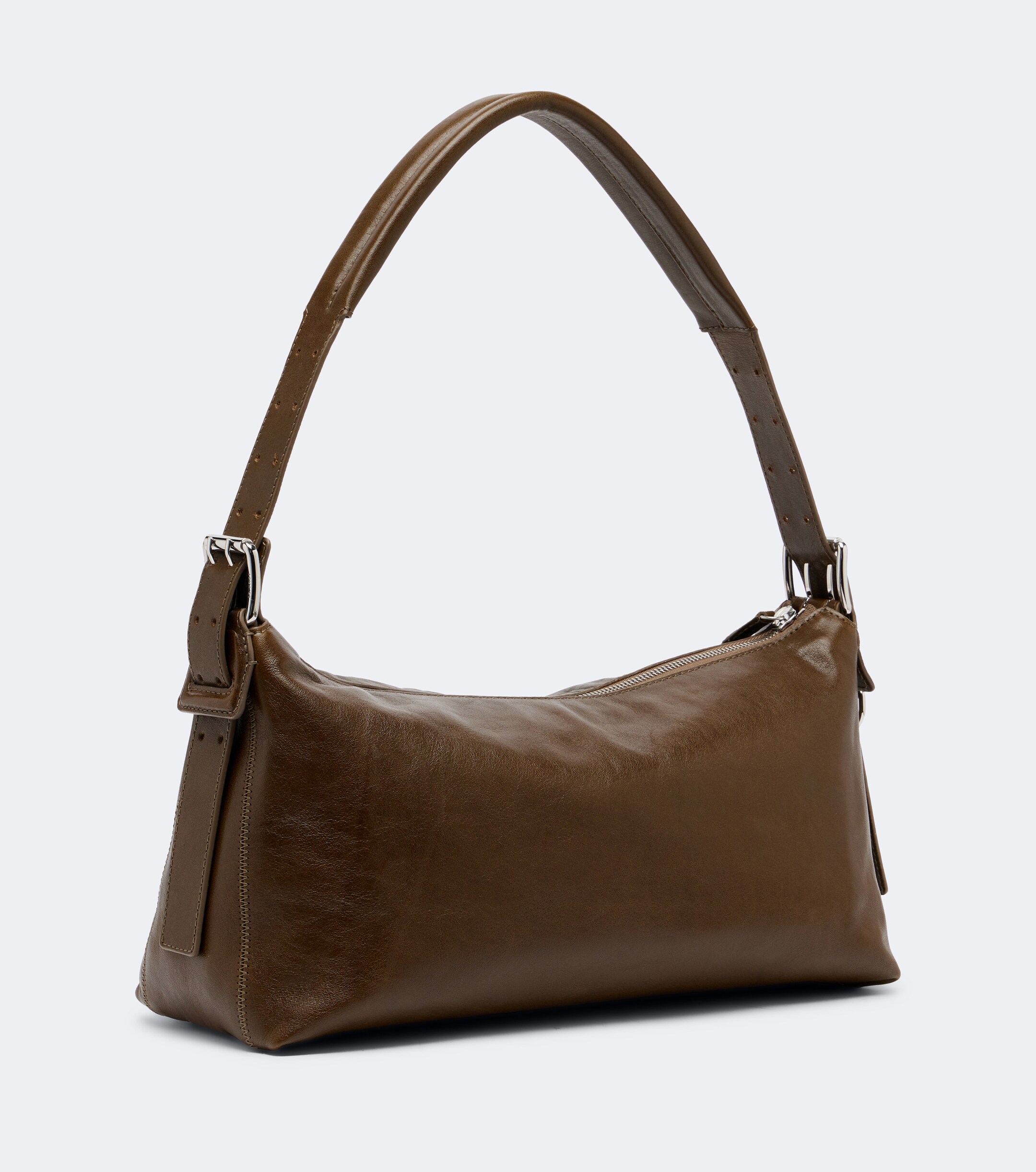 Lemaire Small belted leather shoulder bag
