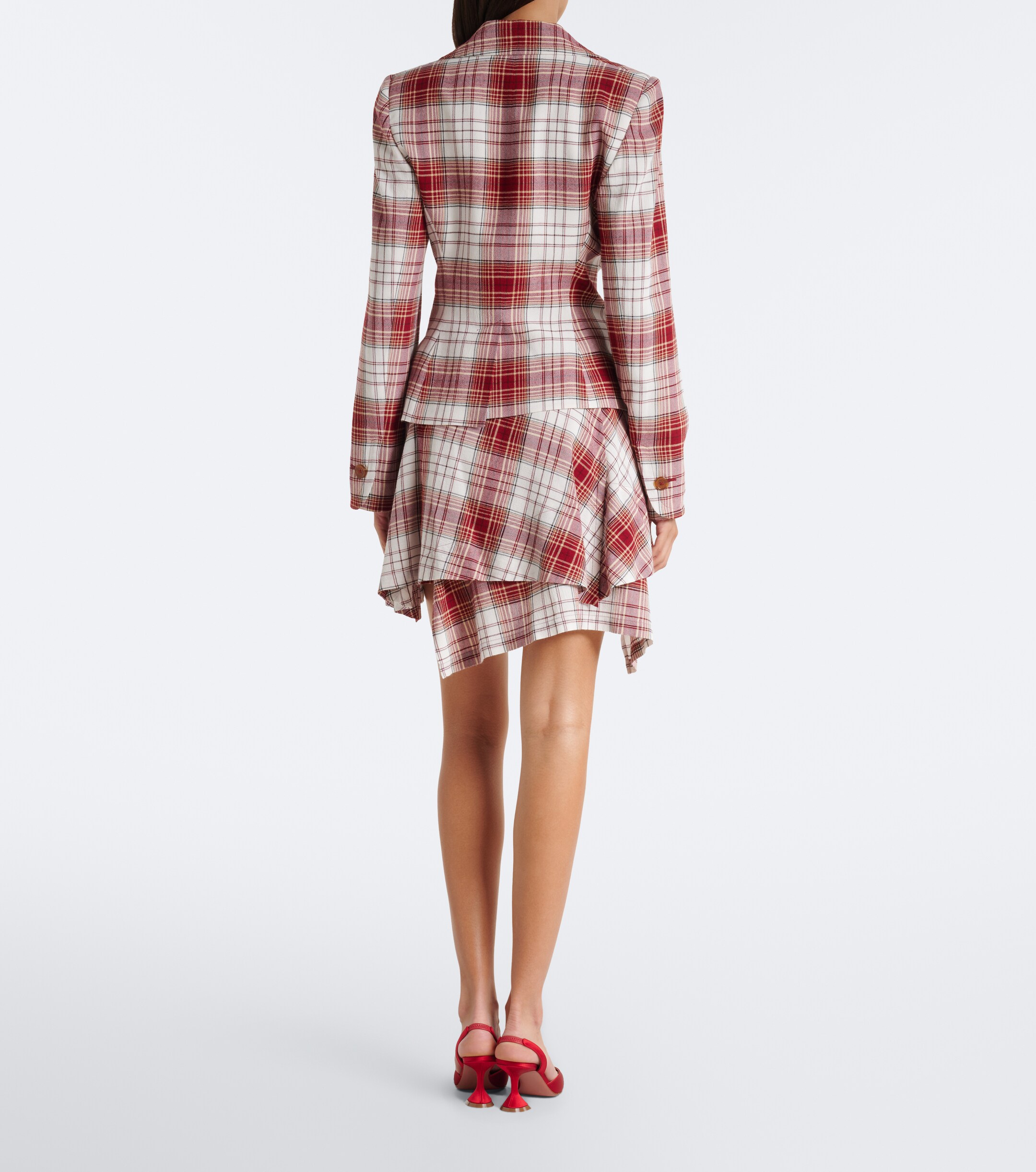 Vivienne Westwood Vivienne Westwood Marta tartan crêpe miniskirt
