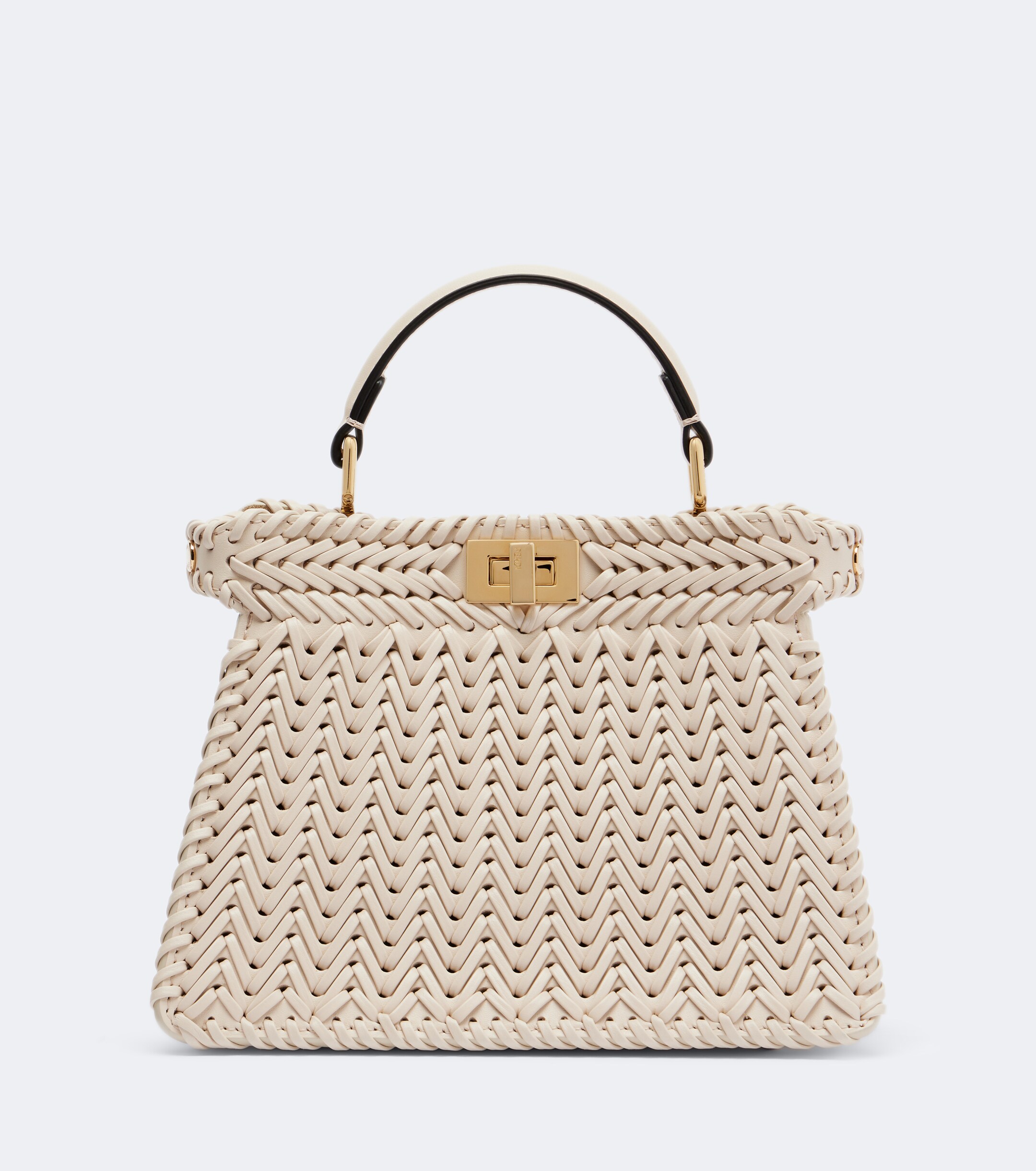 Fendi Fendi Peekaboo Petite leather top-handle bag