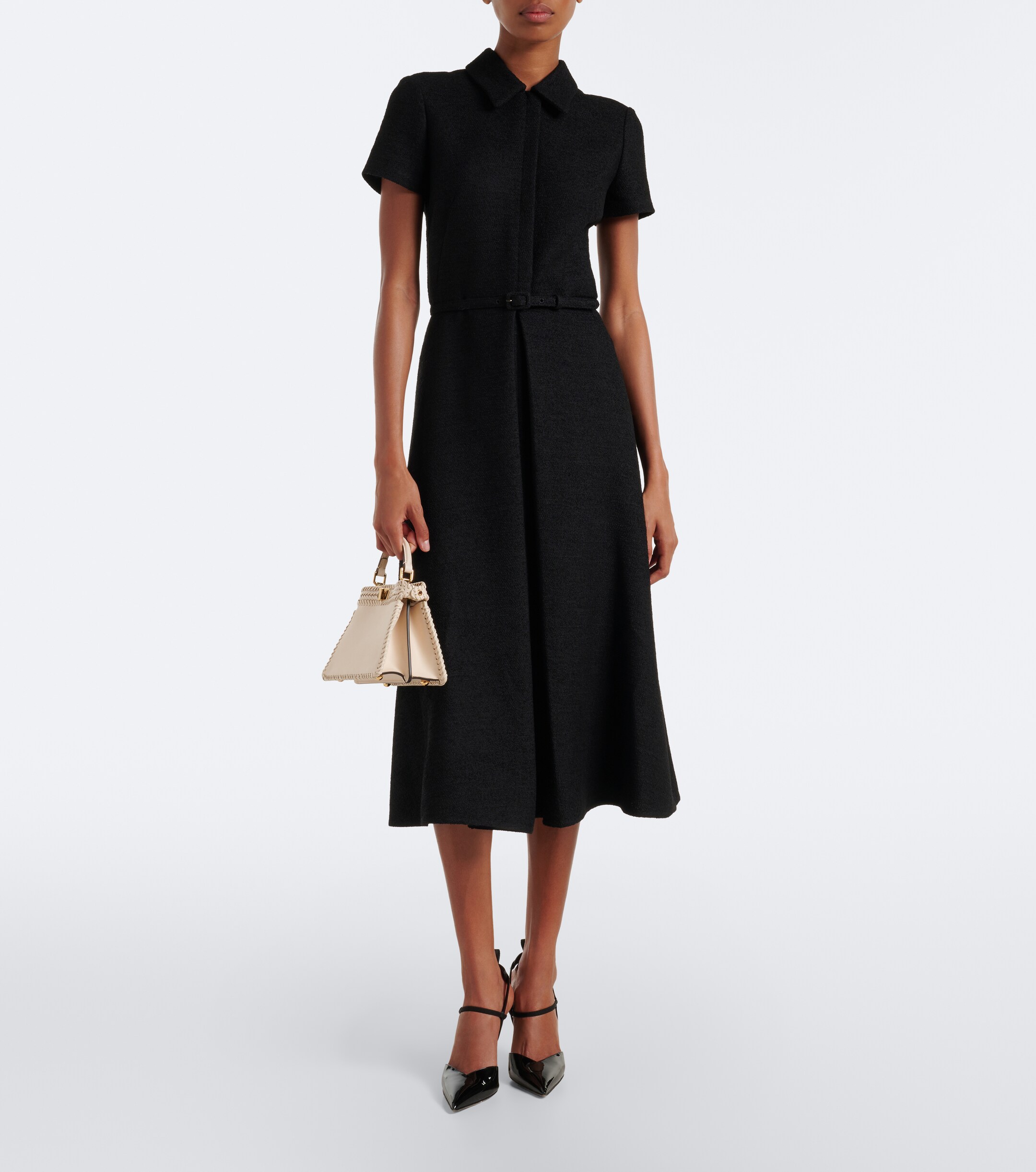 Fendi Fendi Peekaboo Petite leather top-handle bag
