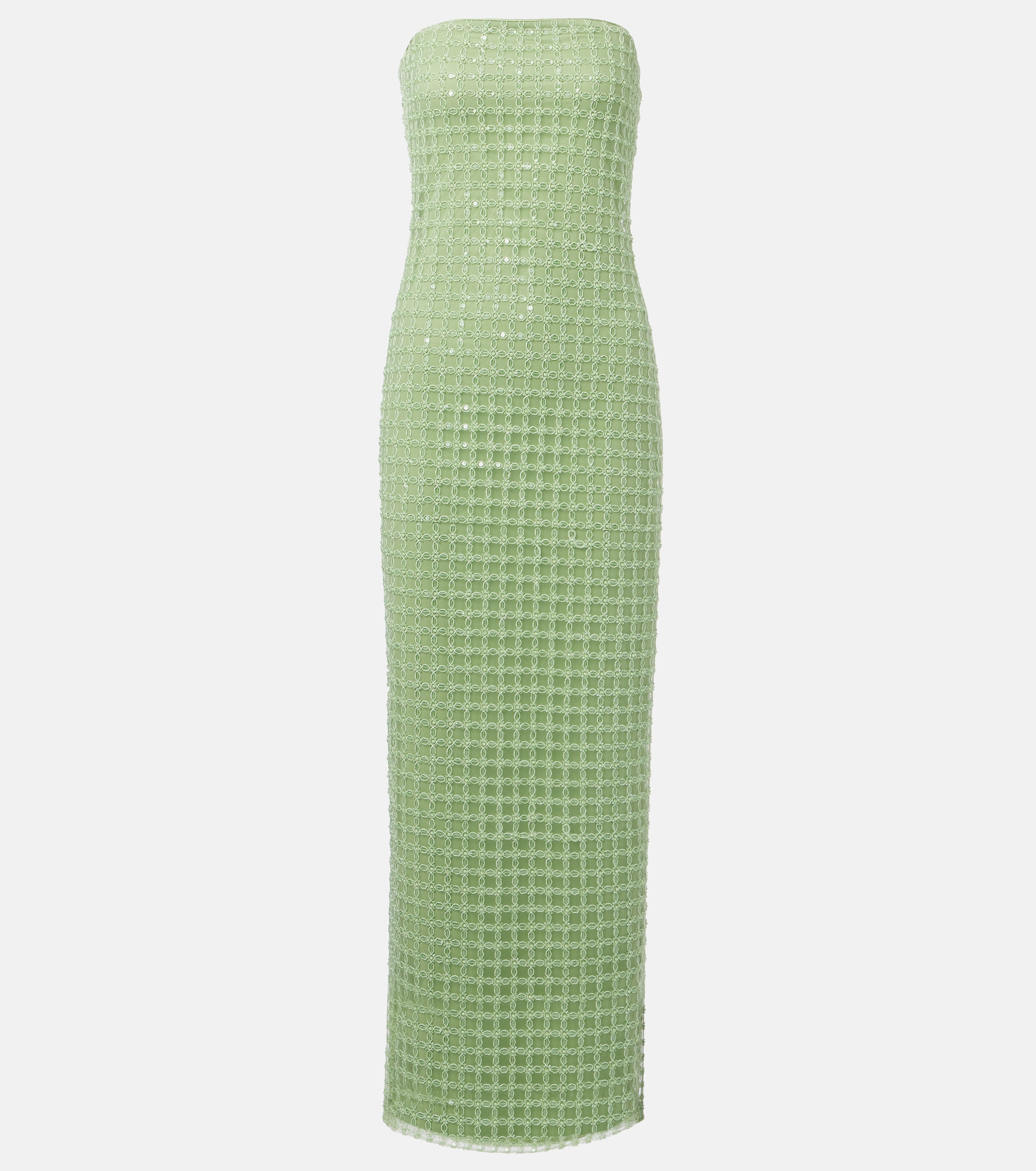 Rotate Embellished strapless gown thumbnail