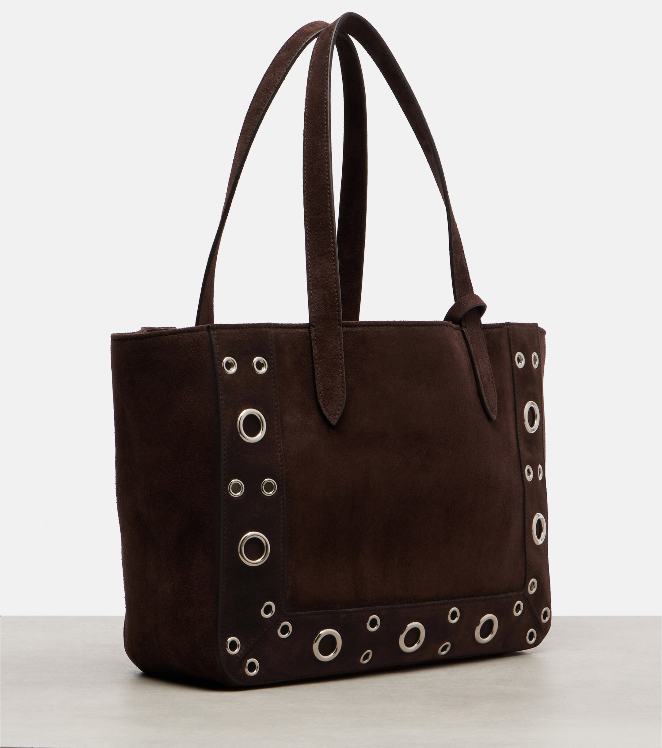 Valentino Garavani Nellcôte Medium suede tote bag thumbnail