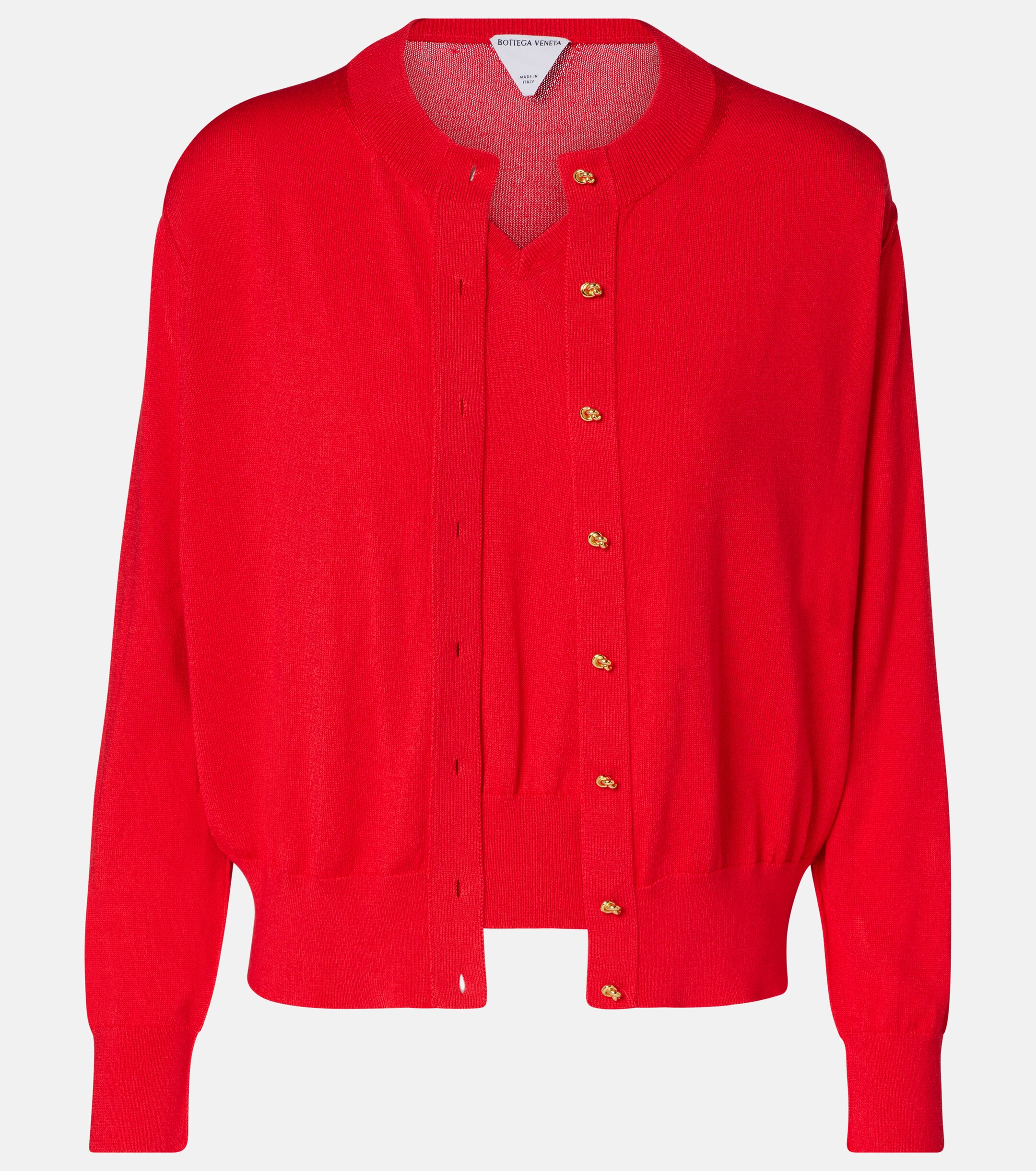 Bottega Veneta Bottega Veneta Knot sweater vest and cardigan set