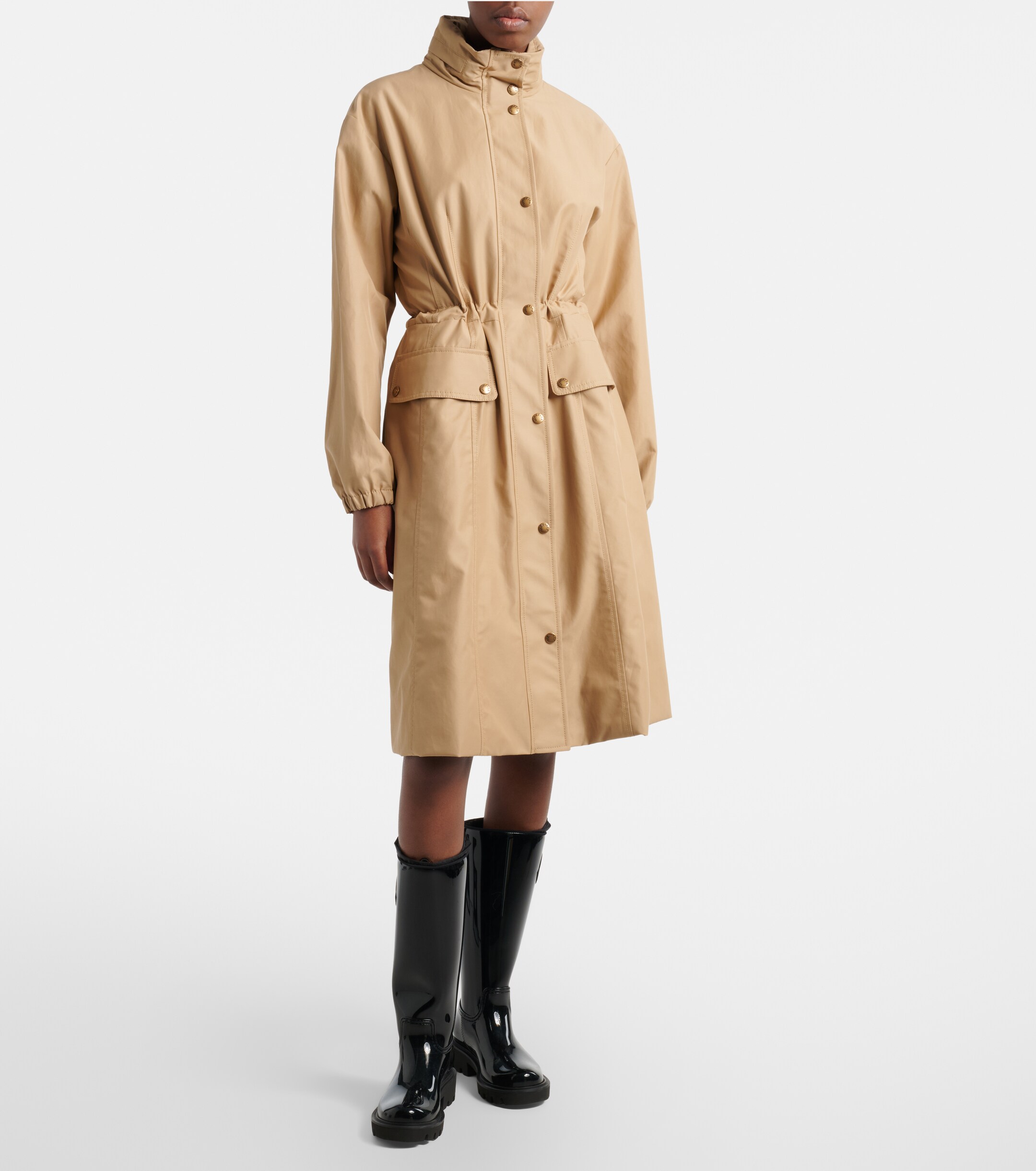 Moncler - Rhododendron technical cotton-blend parka | Plush