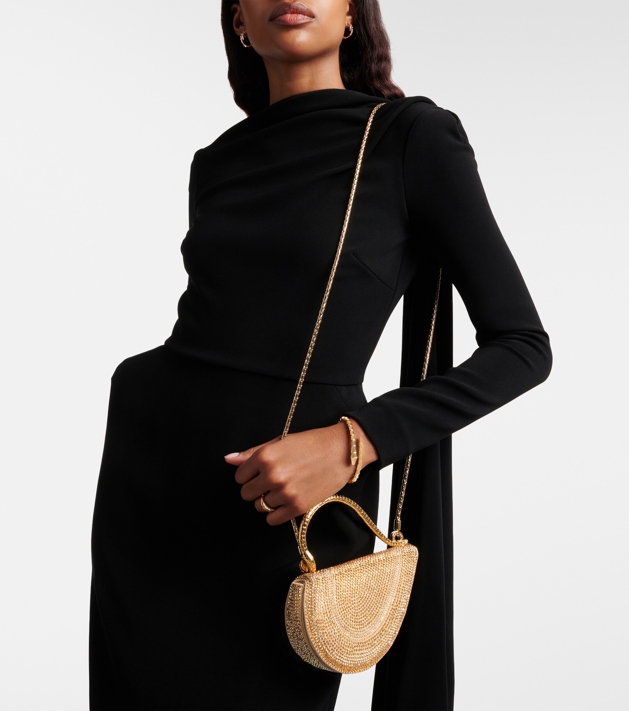 Bvlgari Serpenti Cuoricino Mini leather top-handle bag thumbnail