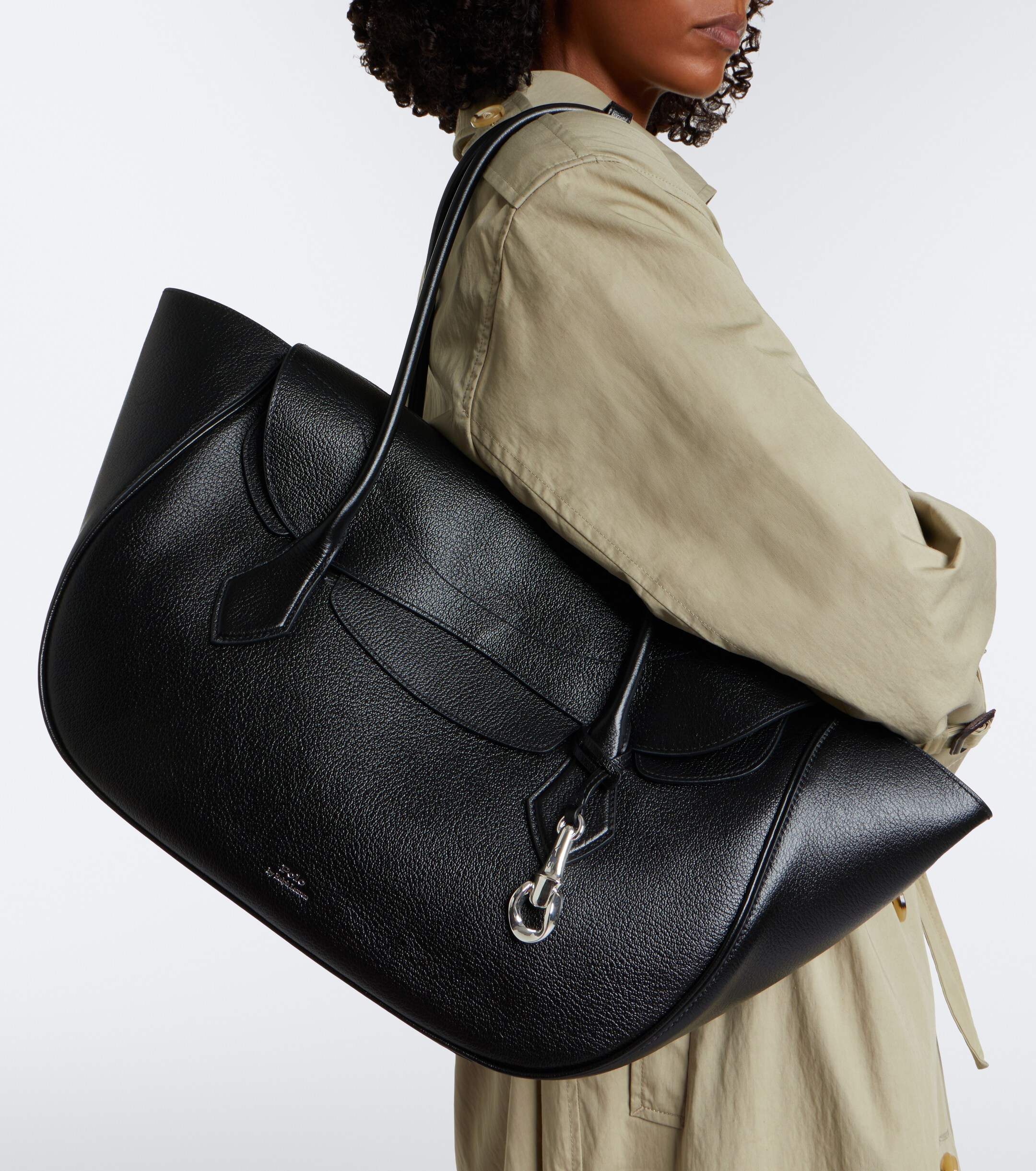 Polo Ralph Lauren Polo Blaze Large leather shoulder bag