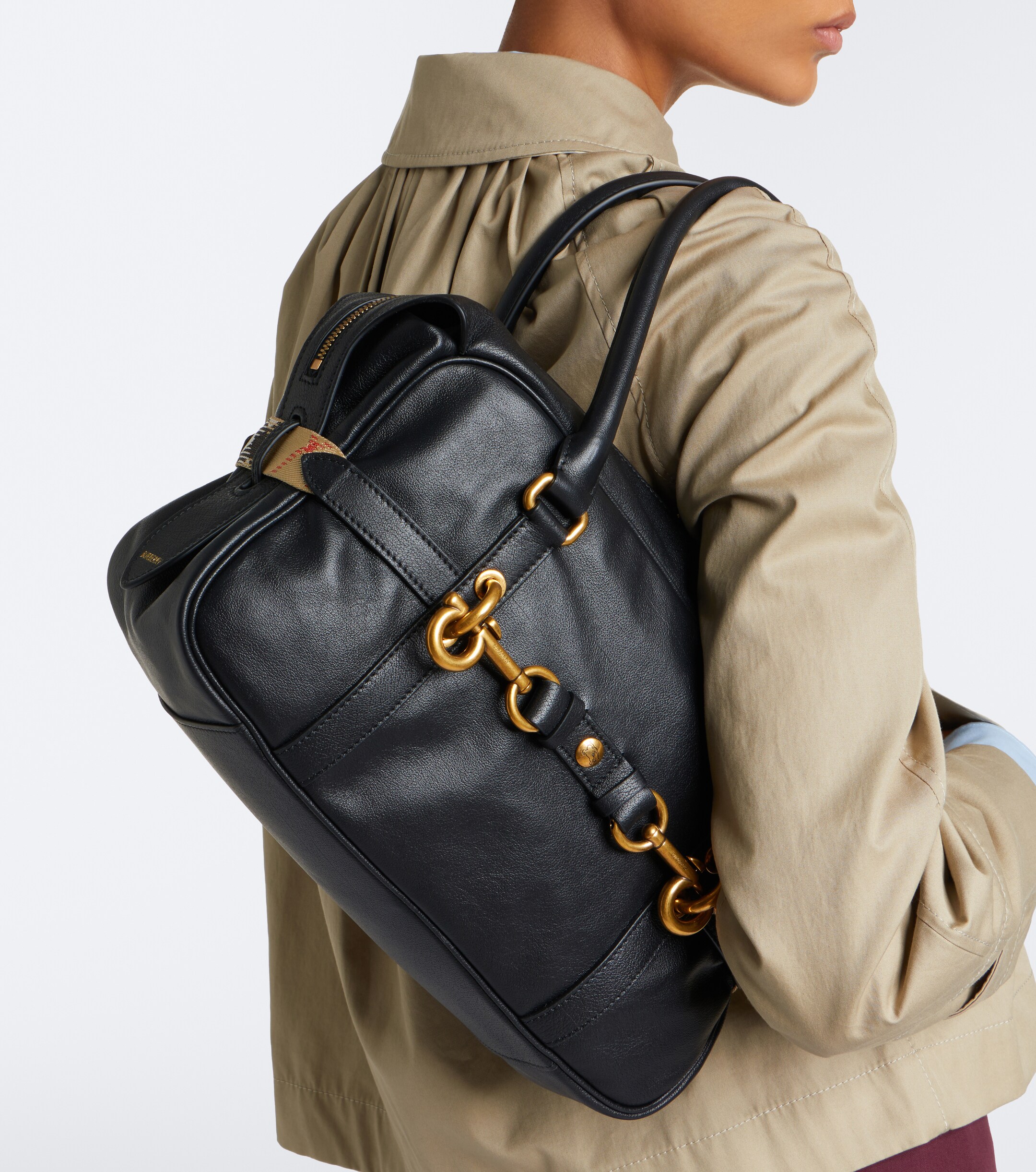 Burberry Medium leather shoulder bag