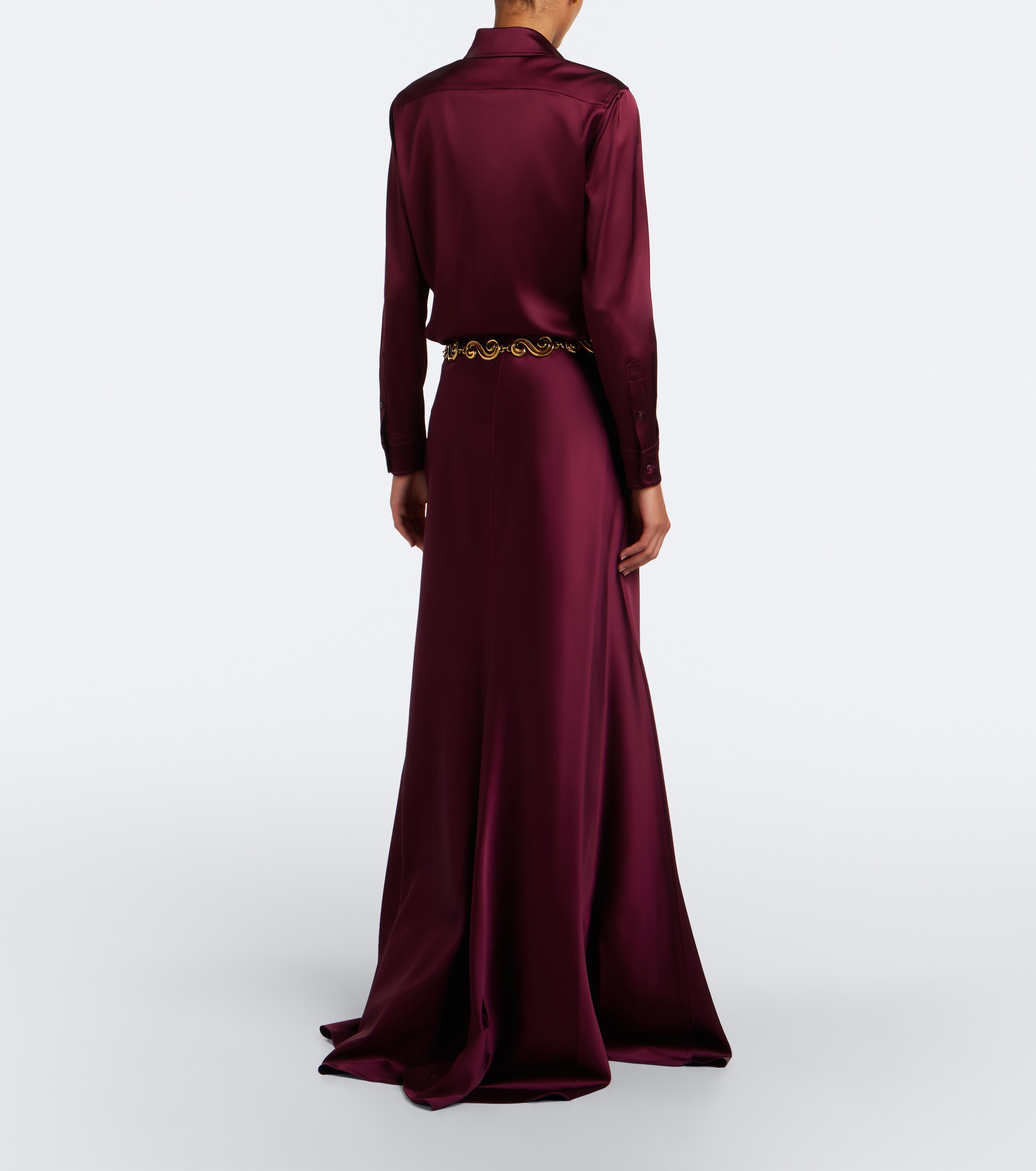 Ralph Lauren Collection Ralph Lauren Collection Masina satin maxi skirt