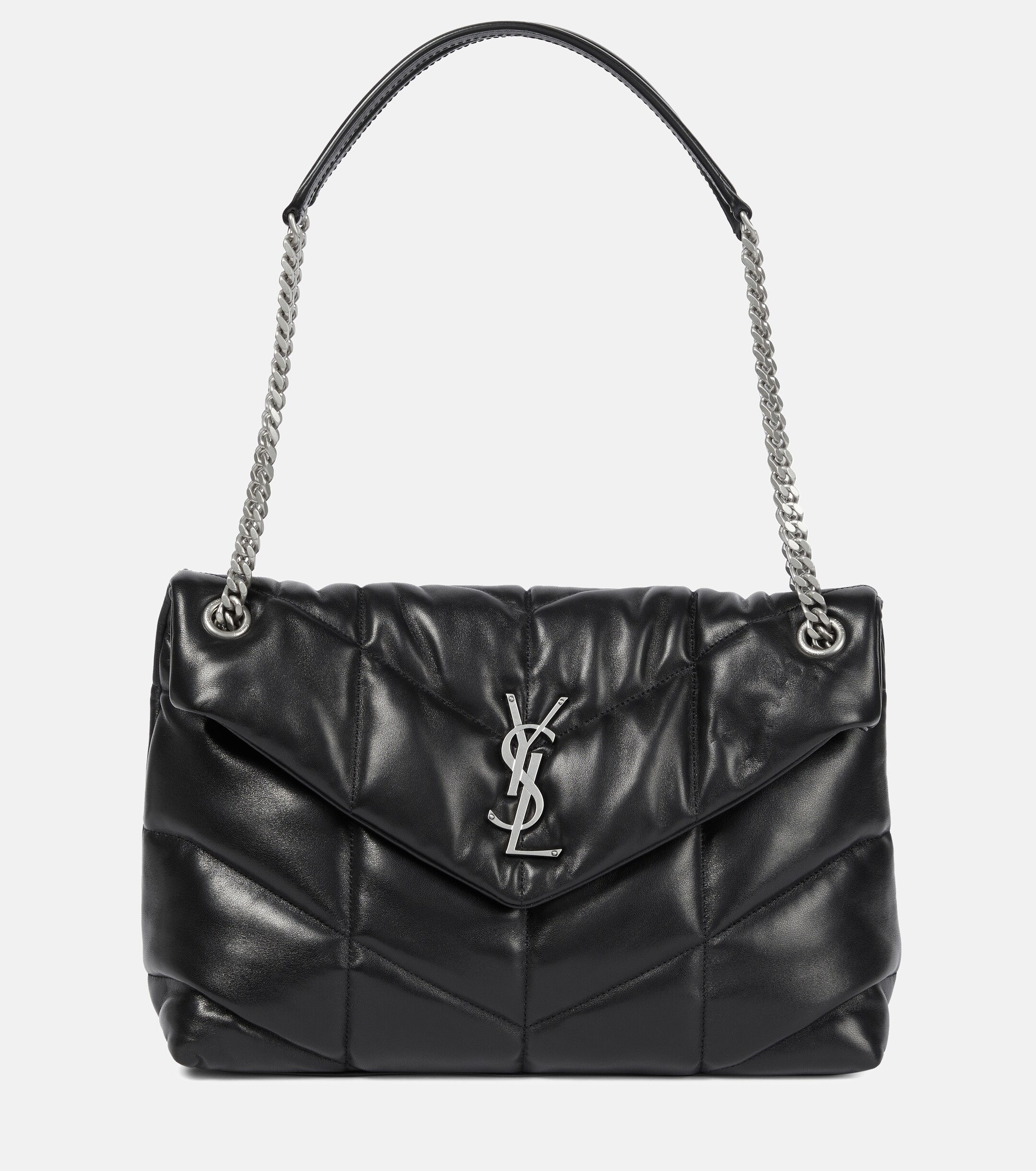 Saint Laurent Puffer Medium leather shoulder bag
