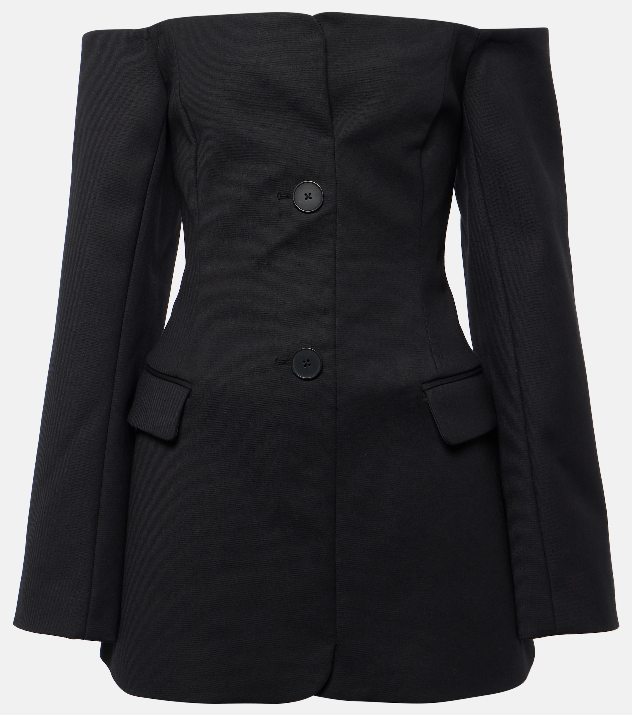 SIR. Sandrine off-shoulder blazer dress
